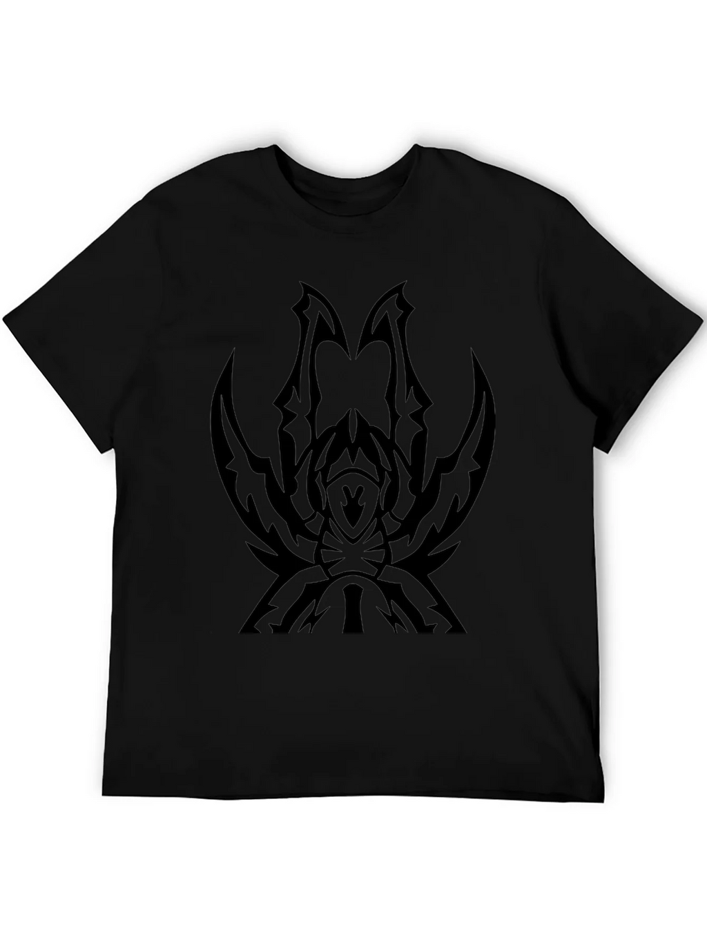 Tribal Spider Graphic Black T-Shirt product image 5