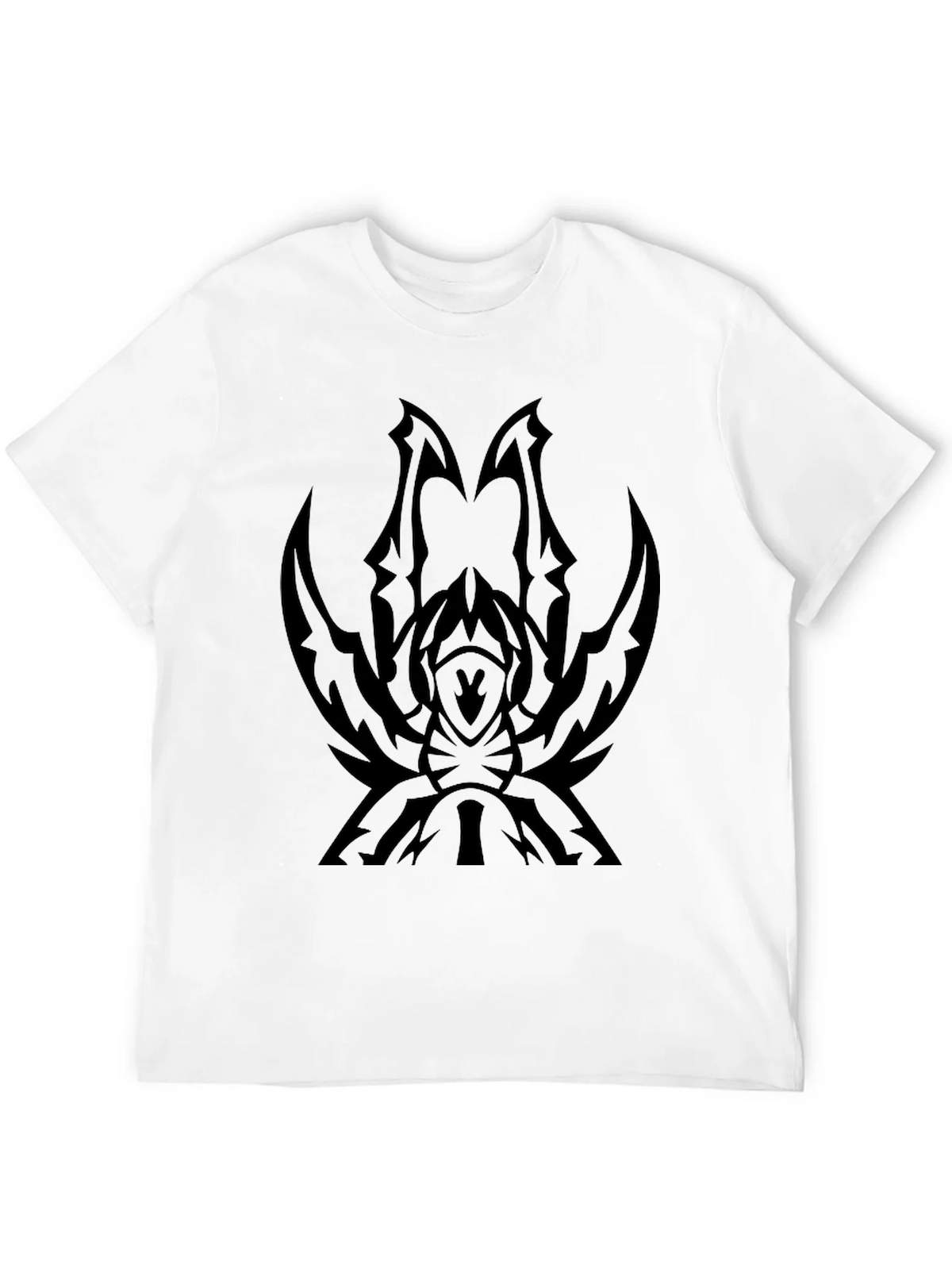 Tribal Spider Graphic Black T-Shirt product image 11