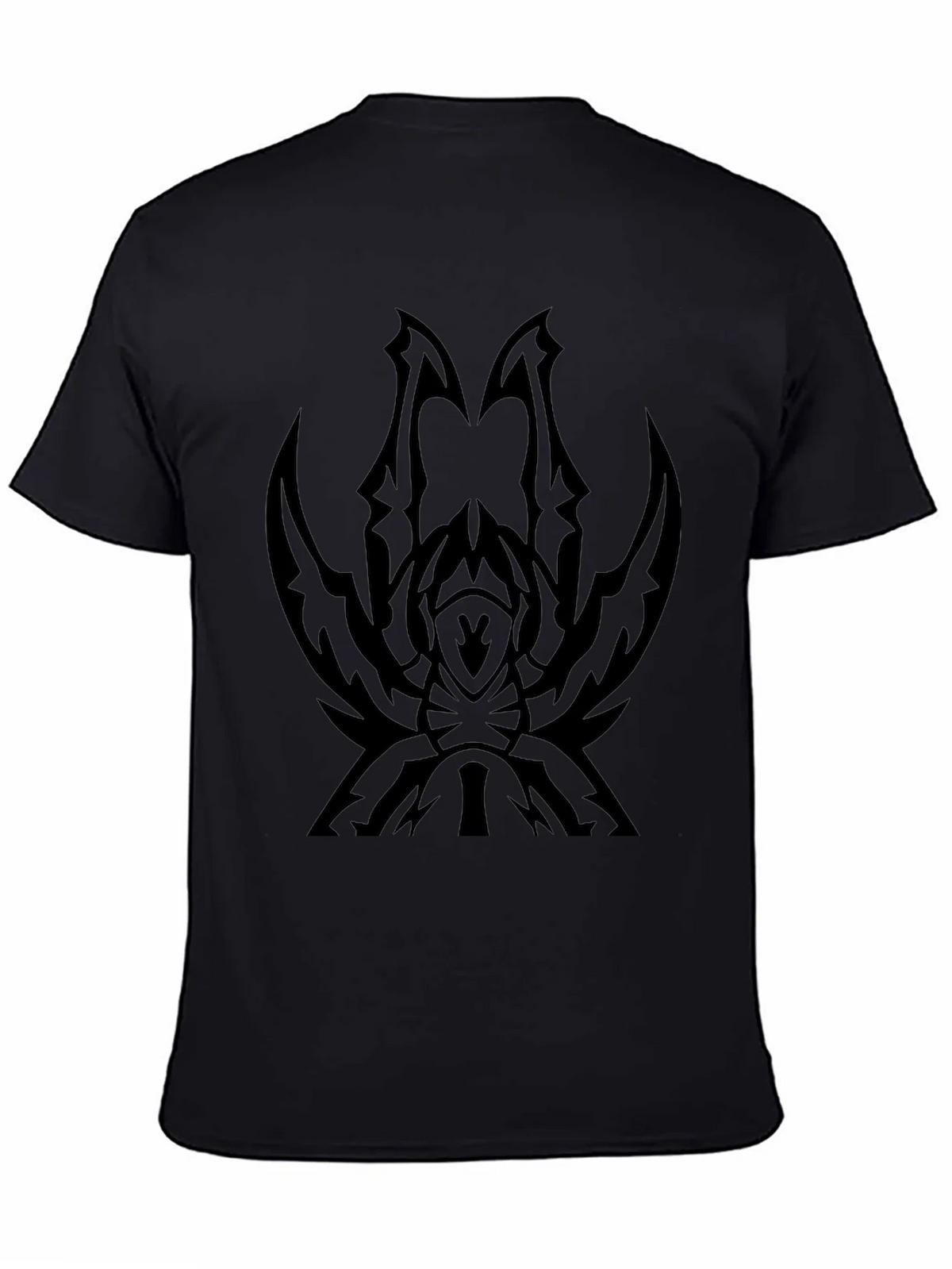 Tribal Spider Graphic Black T-Shirt product image 4