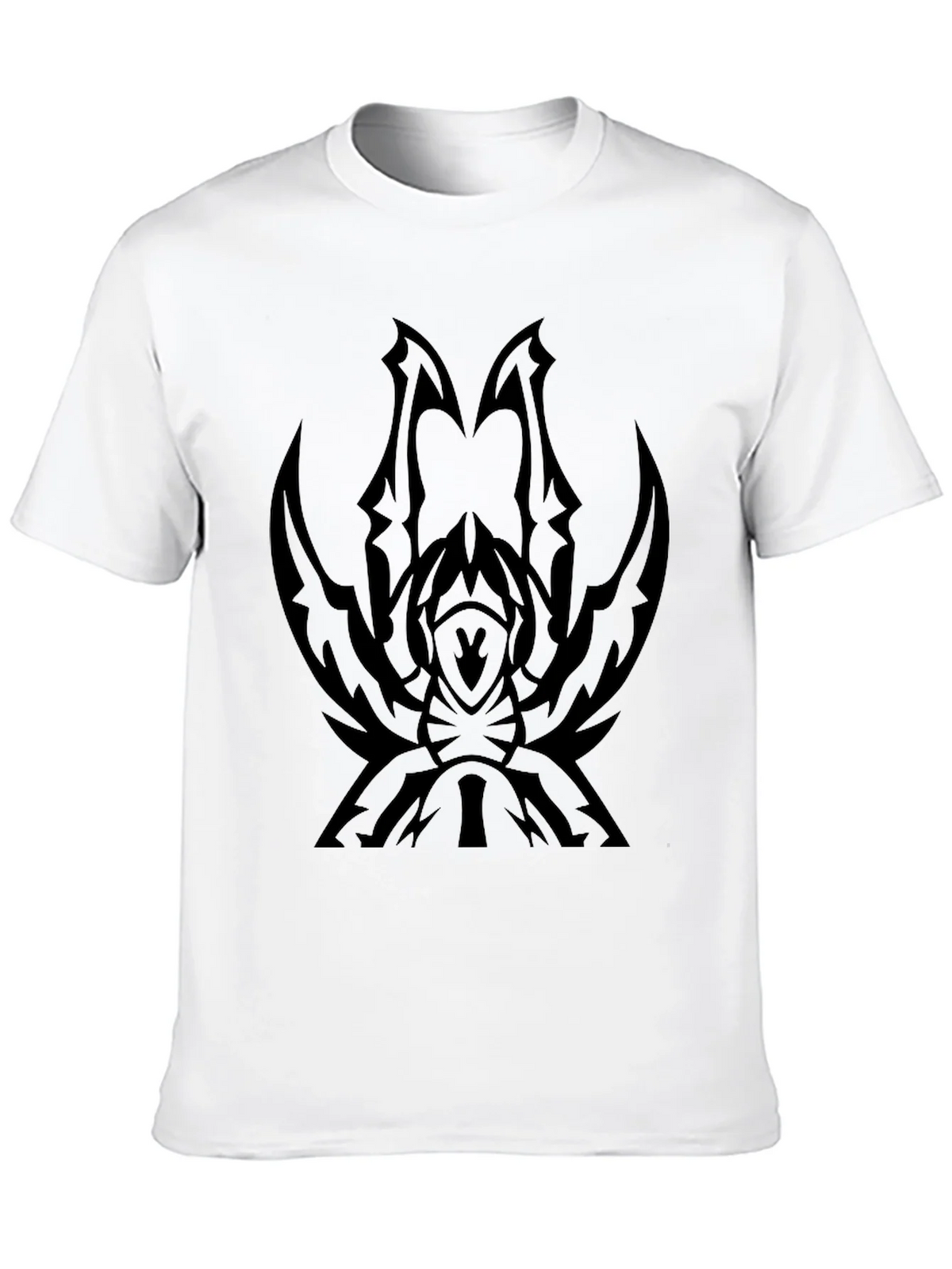 Tribal Spider Graphic Black T-Shirt product image 9