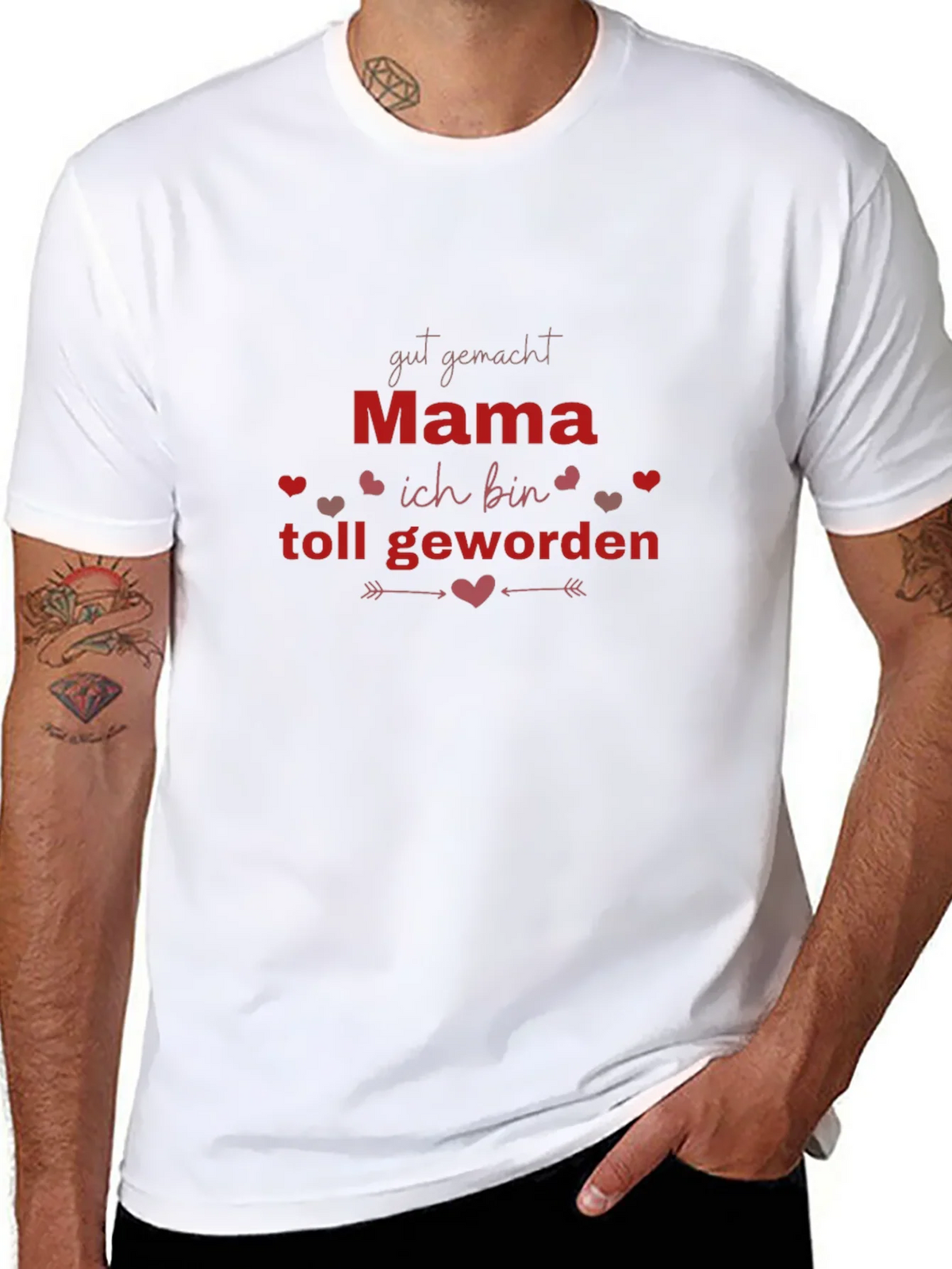 Mama T-Shirt - Gut Gemacht Ich Bin Toll Geworden product image 7