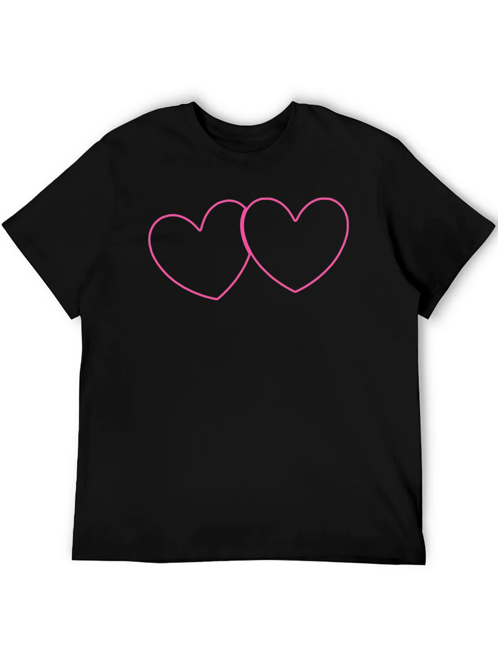 Linked Hearts Graphic Tee - Black product image 5