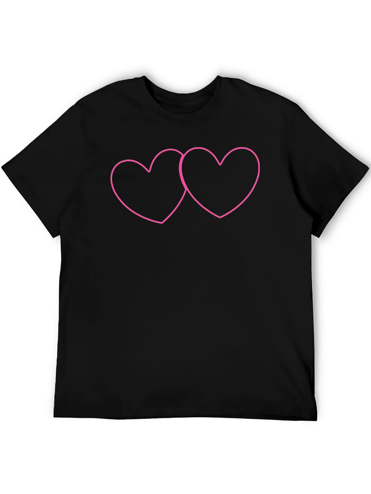 Linked Hearts Graphic Tee - Black product image 5