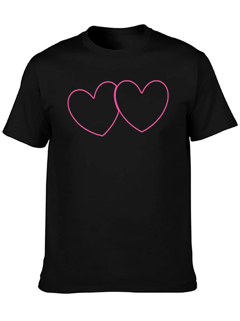 Linked Hearts Graphic Tee - Black product image 3
