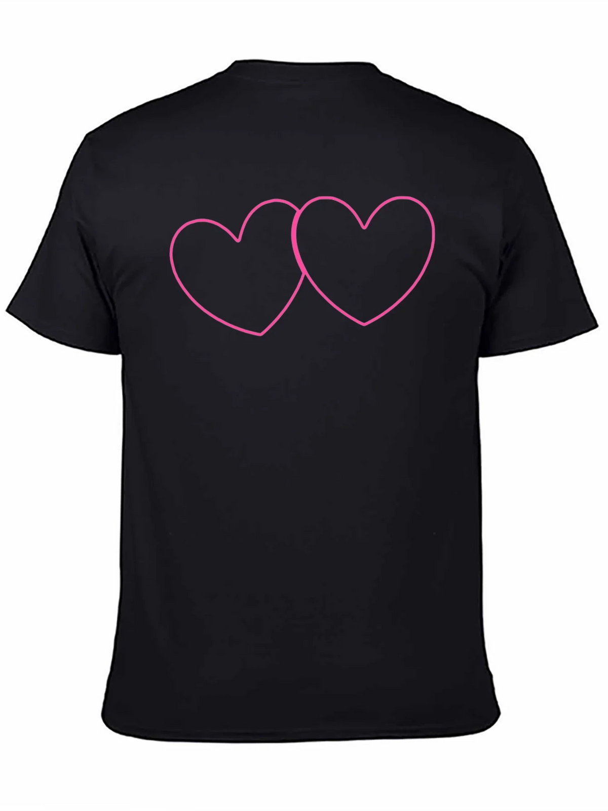 Linked Hearts Graphic Tee - Black product image 4