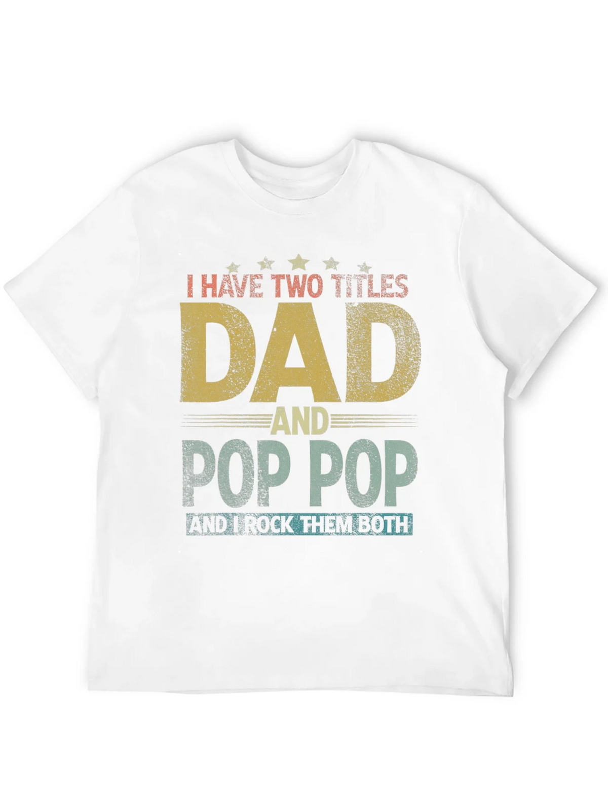 Dad & Pop T-Shirt - I Rock Them Both product image 11