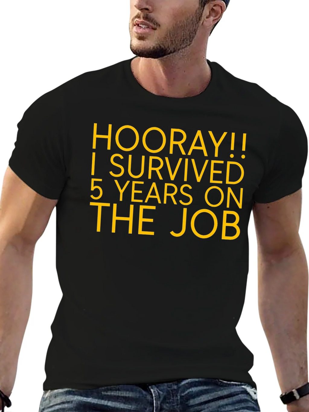 Hooray! 5 Years On The Job T-Shirt product image 6
