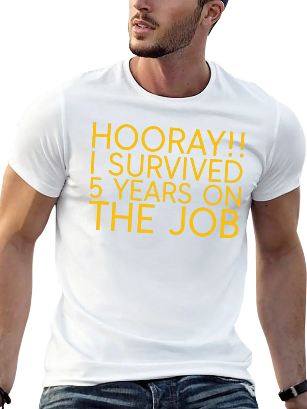 Hooray! 5 Years On The Job T-Shirt product image 12