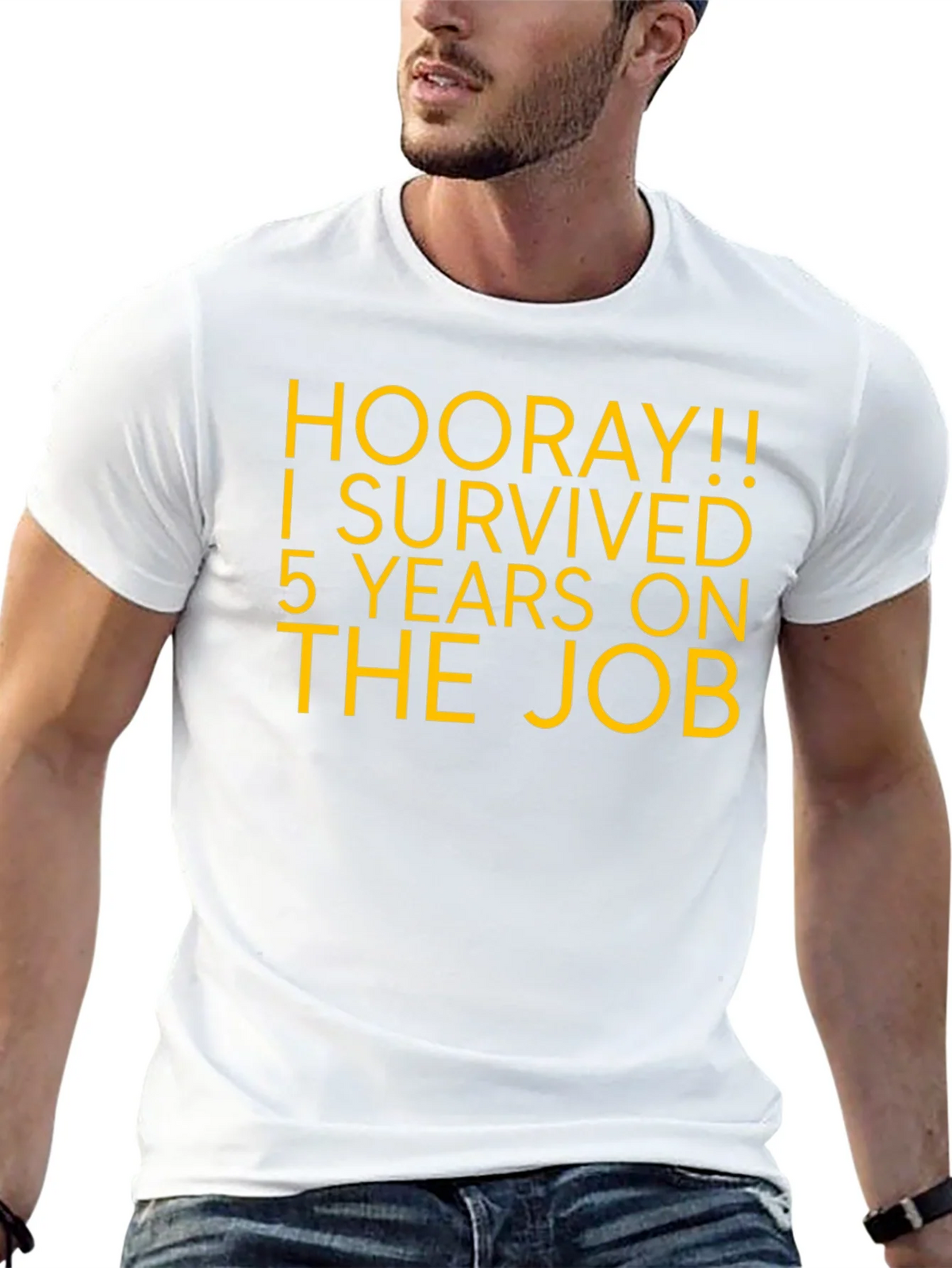 Hooray! 5 Years On The Job T-Shirt product image 12
