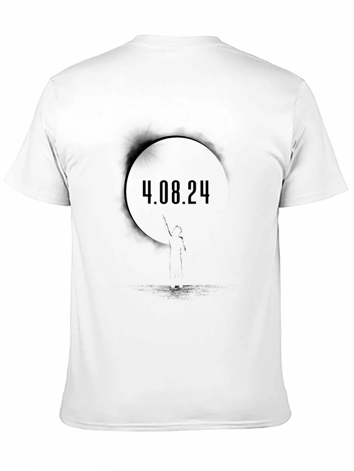 4.08.24 Graphic Black T-Shirt product image 10