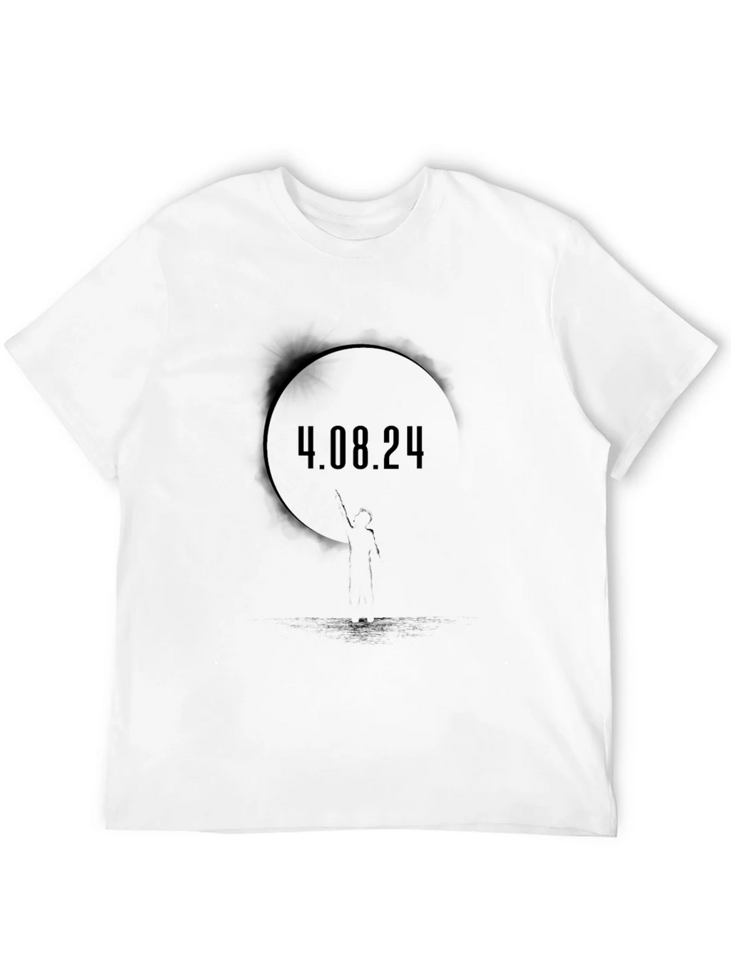 4.08.24 Graphic Black T-Shirt product image 11