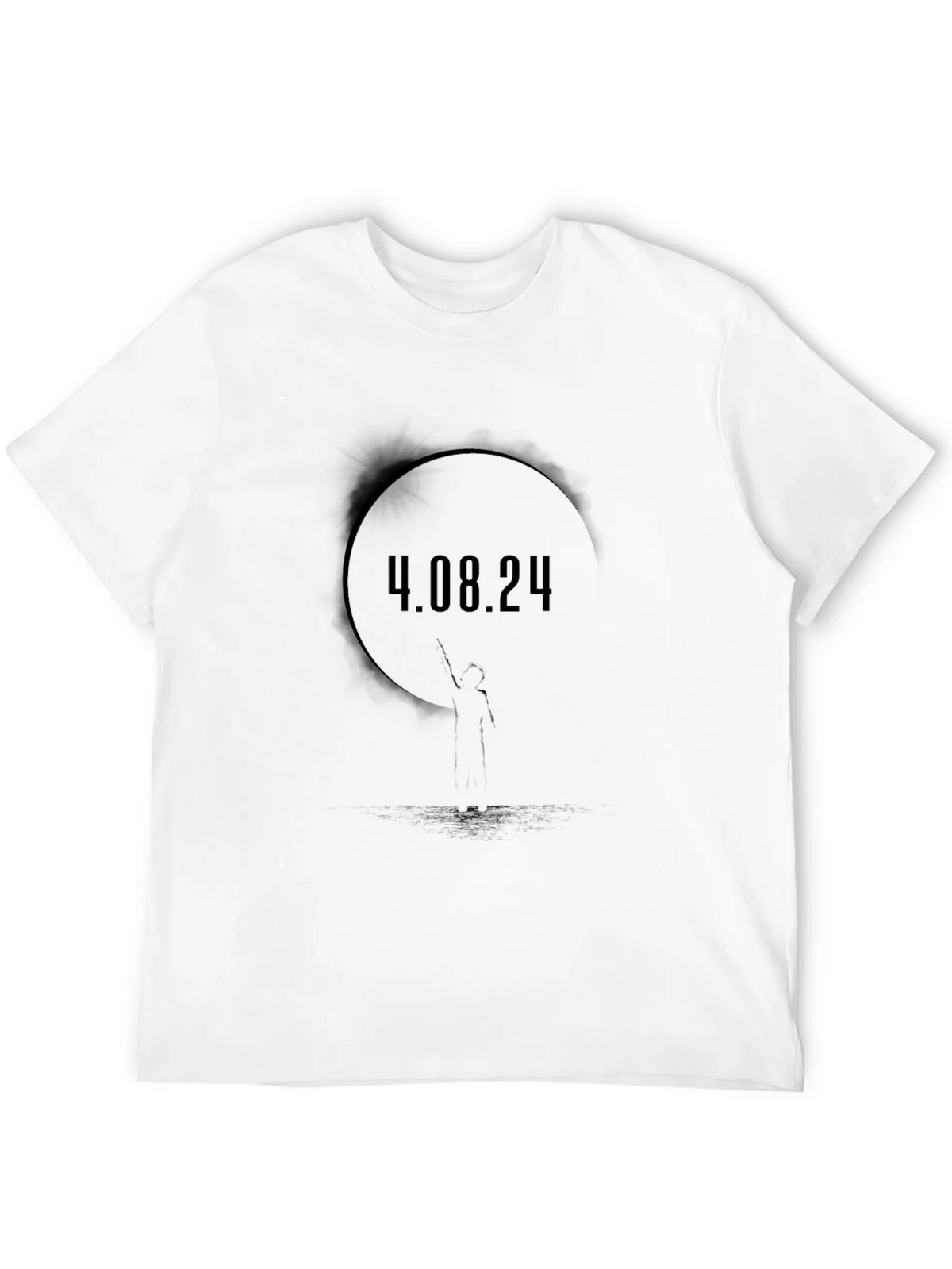 4.08.24 Graphic Black T-Shirt product image 11