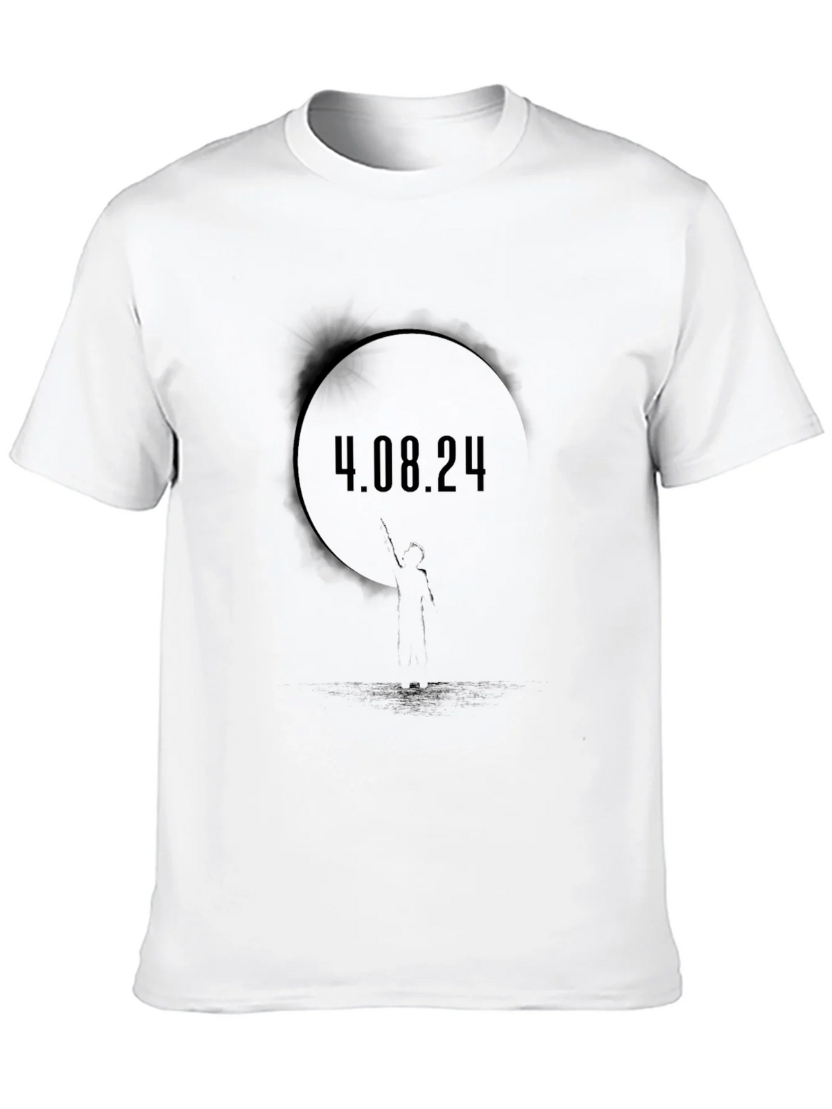 4.08.24 Graphic Black T-Shirt product image 9