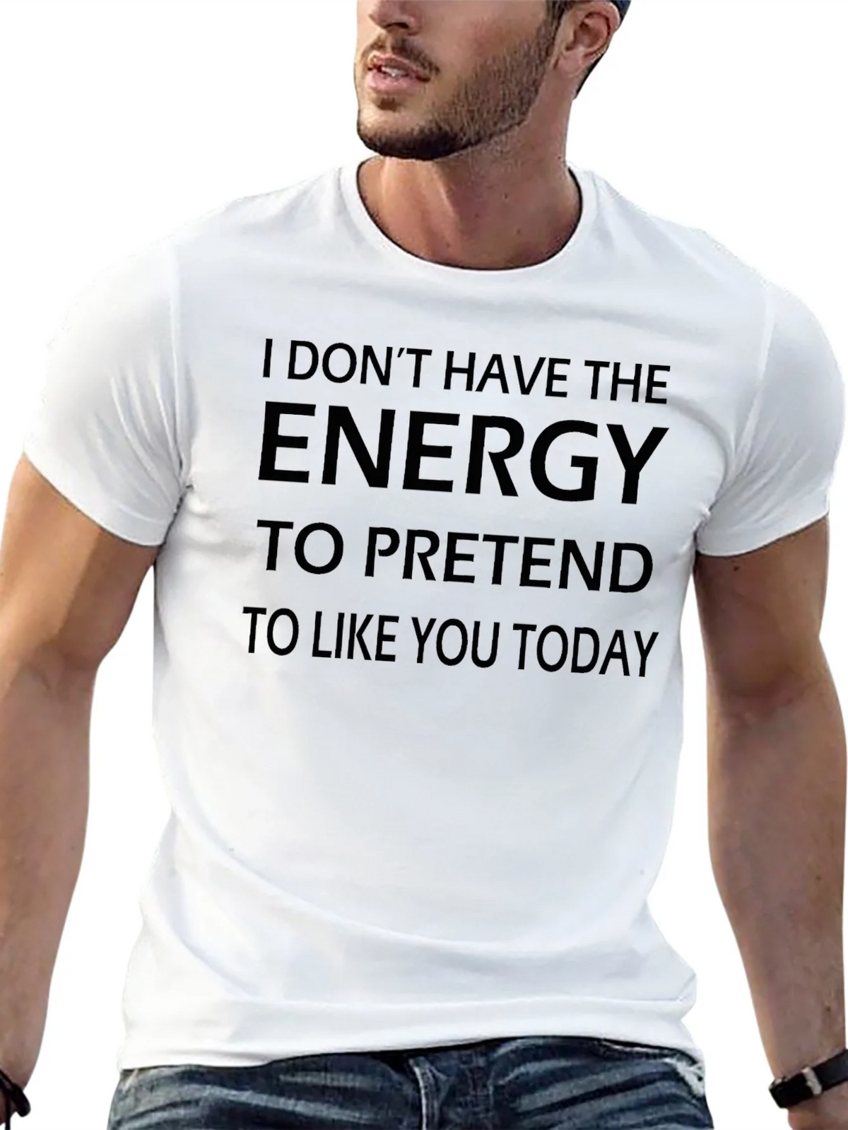 I Dont Have The Energy T-Shirt - Funny Sarcastic Tee product image 12