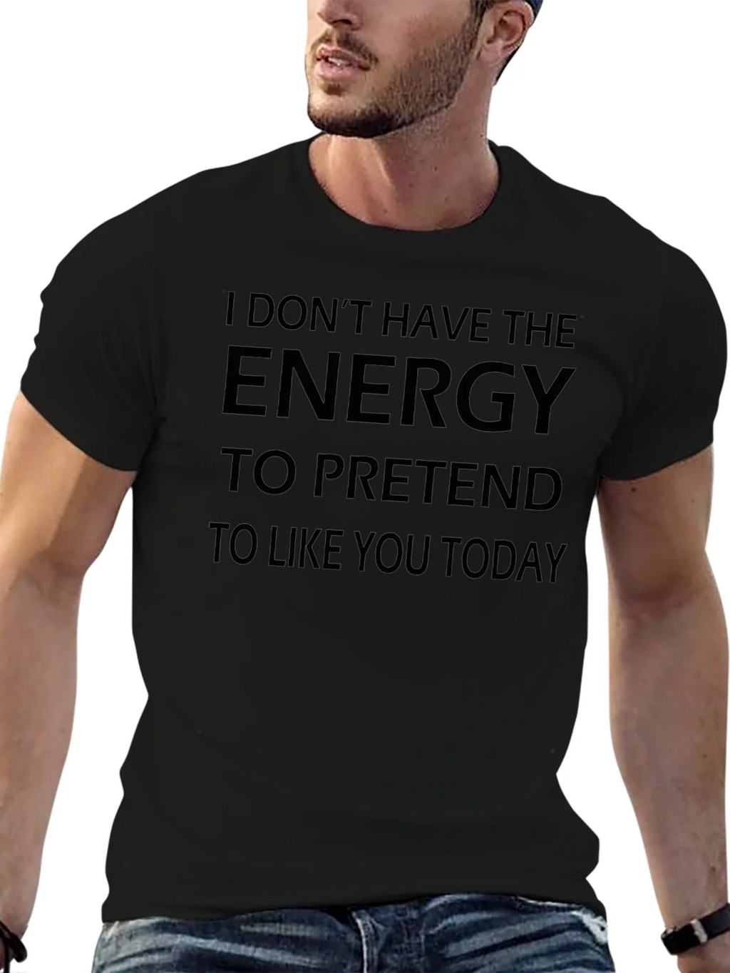 I Dont Have The Energy T-Shirt - Funny Sarcastic Tee product image 6