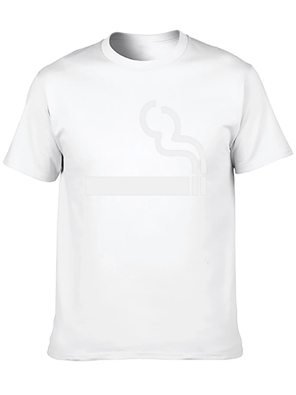 Smoking Cigarette Graphic Tee - Black product image 9