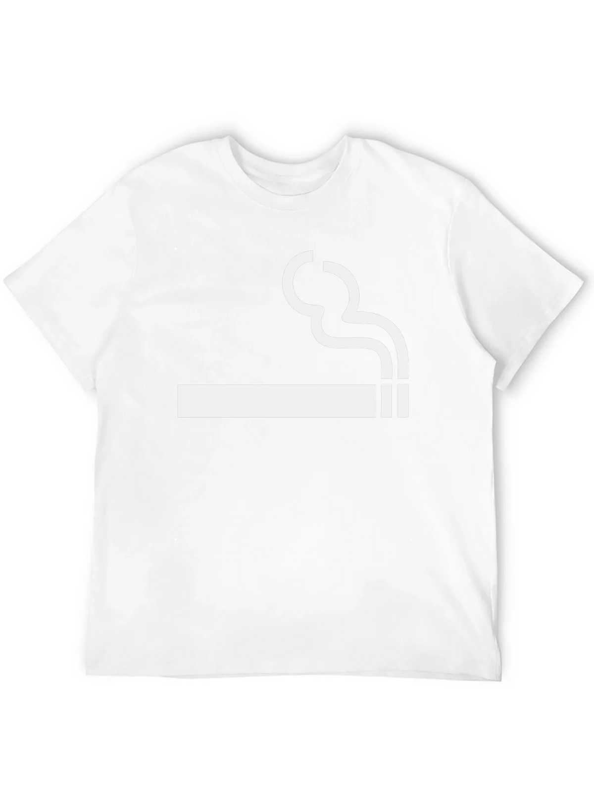 Smoking Cigarette Graphic Tee - Black product image 11