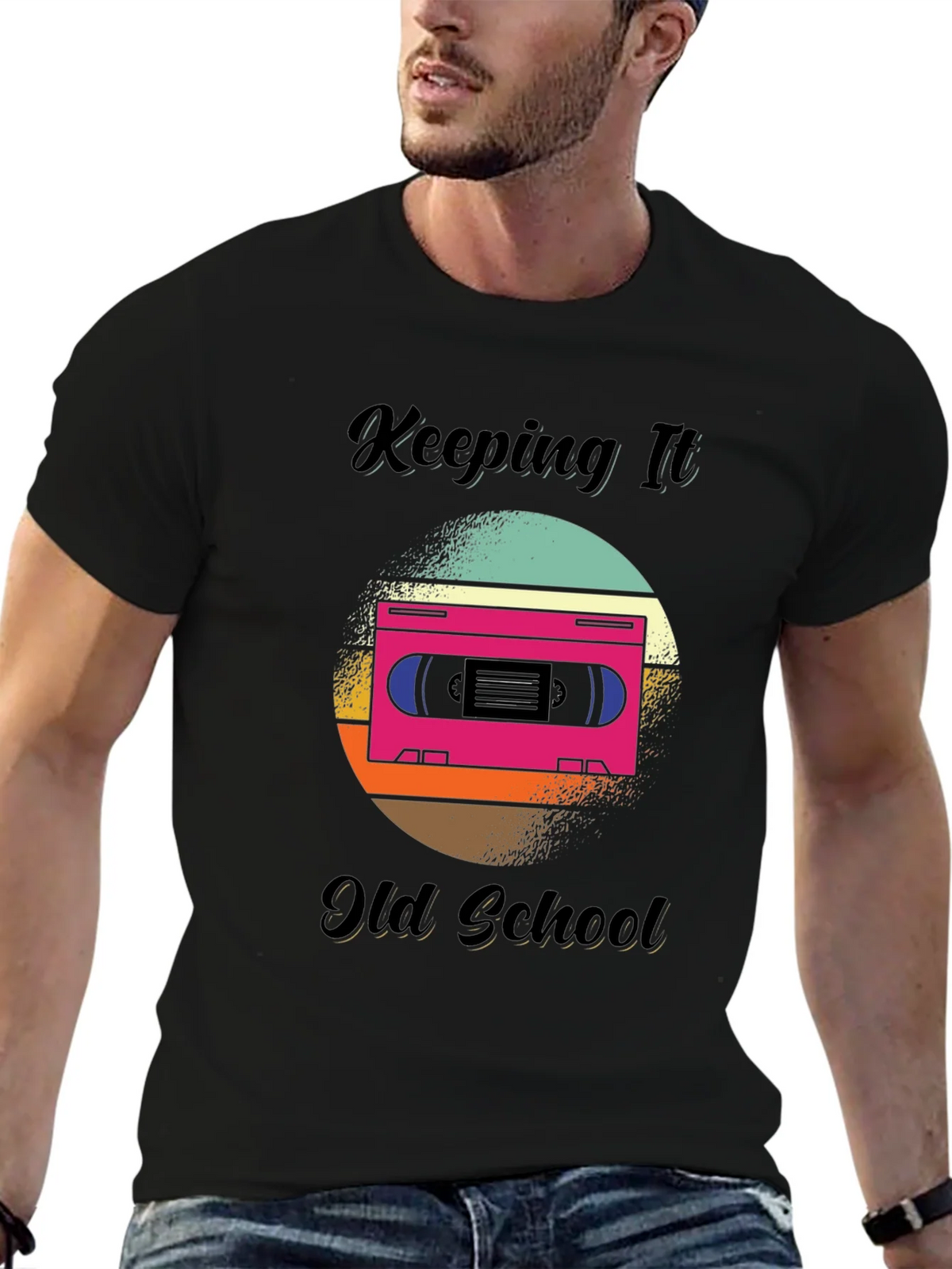 Retro Keeping It Old School Graphic Tee product image 6