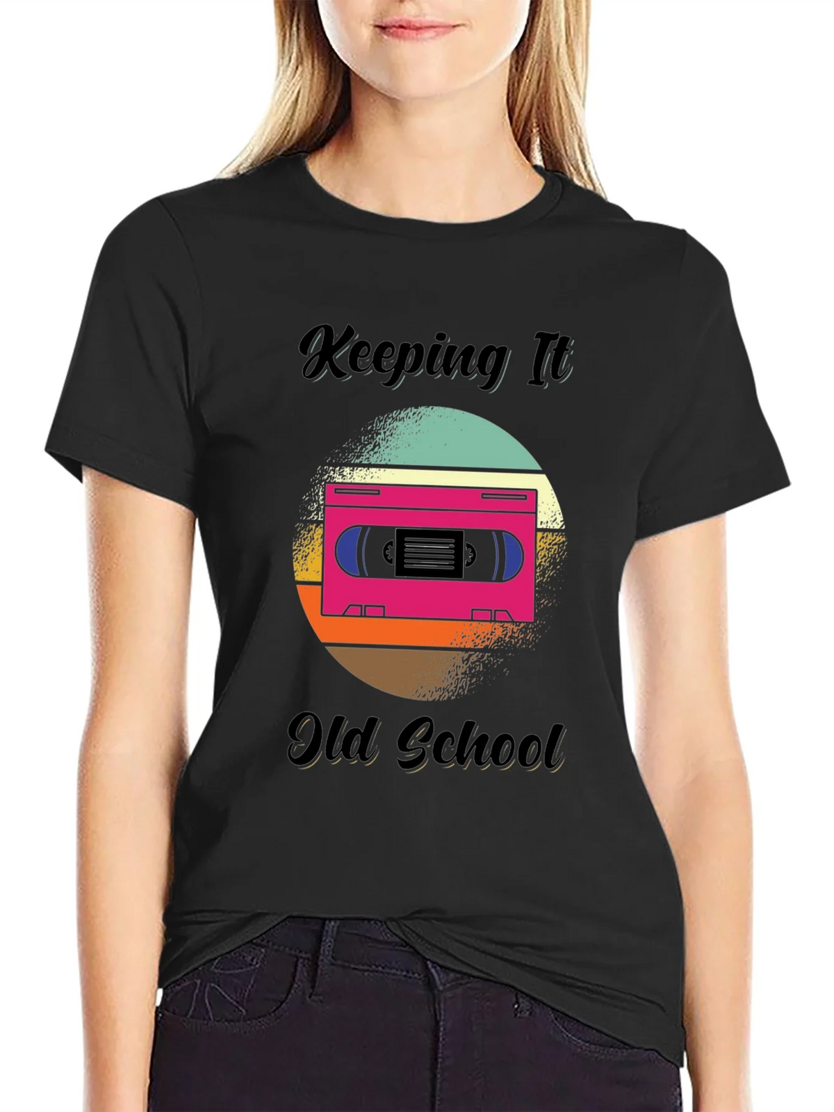Retro Keeping It Old School Graphic Tee product image 2