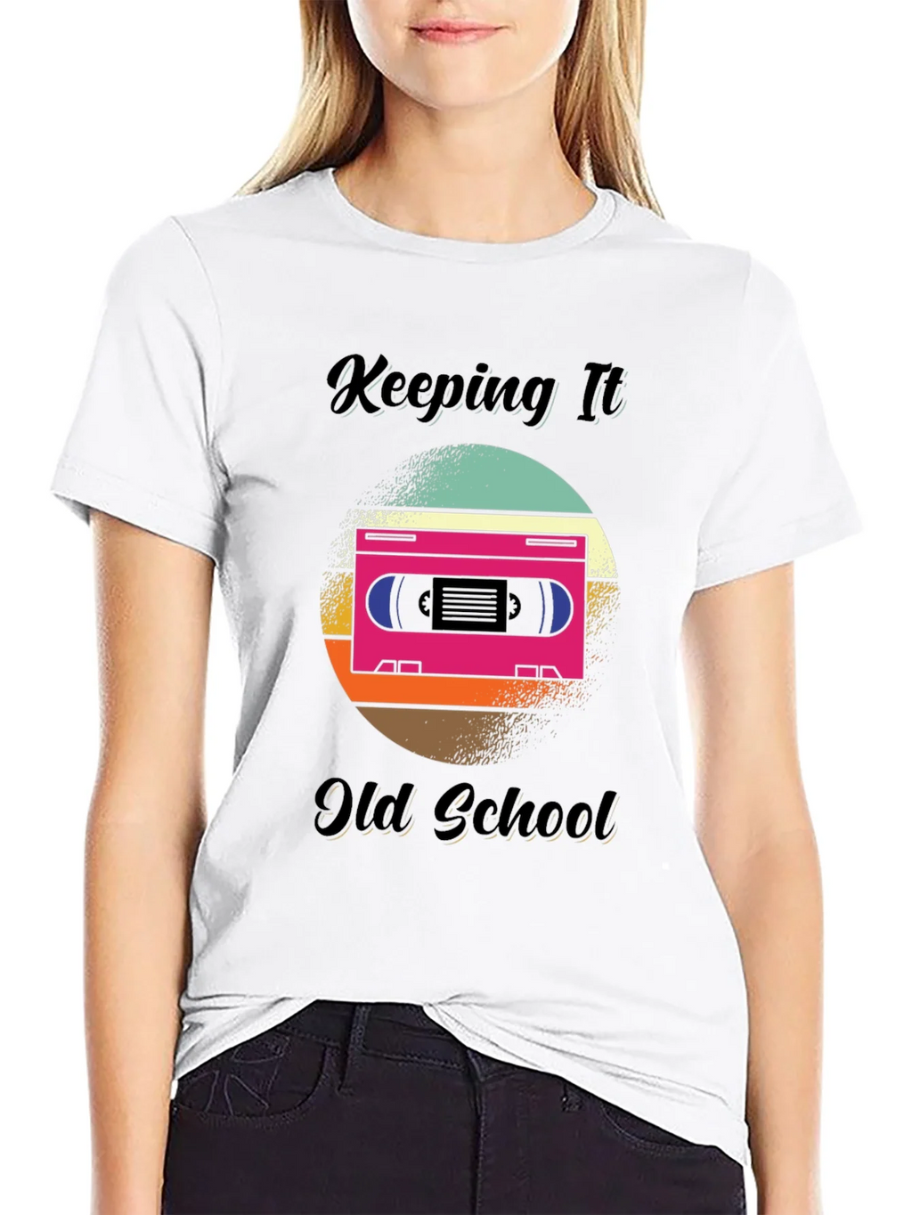 Retro Keeping It Old School Graphic Tee product image 8