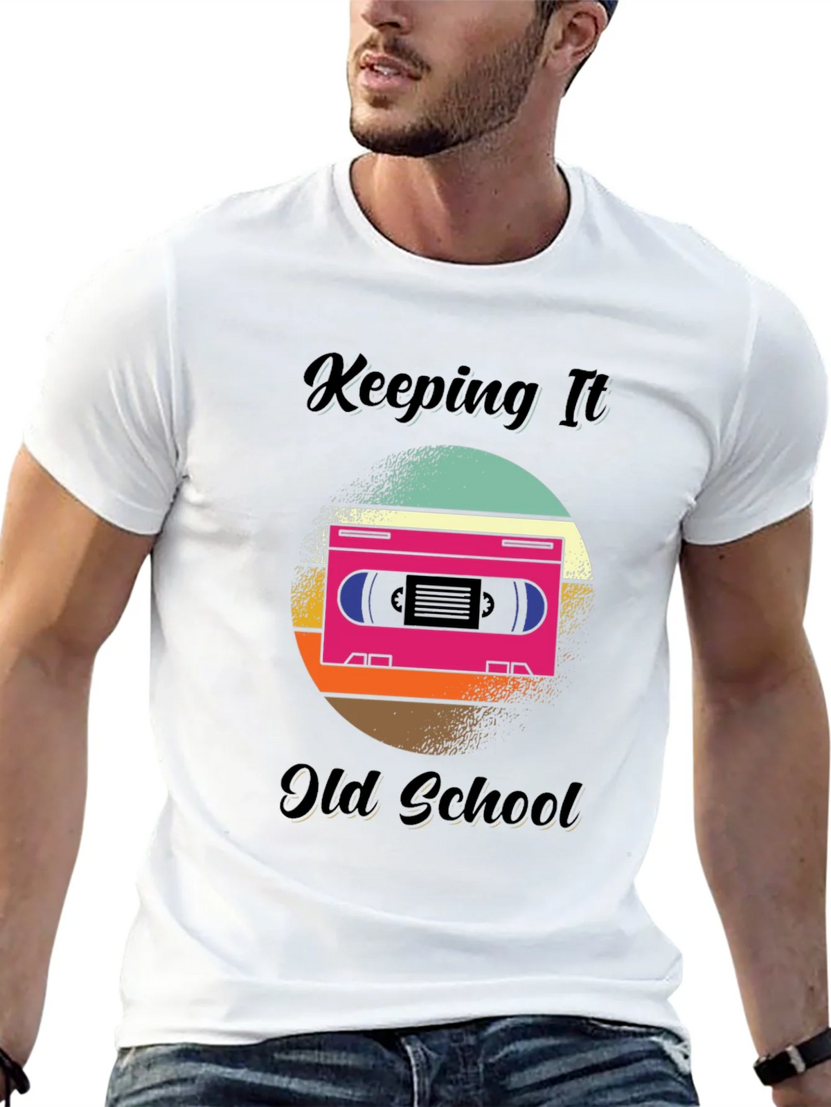 Retro Keeping It Old School Graphic Tee product image 12