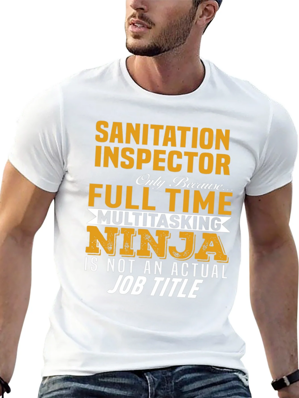 Sanitation Inspector T-Shirt Multitasking Ninja Job product image 12