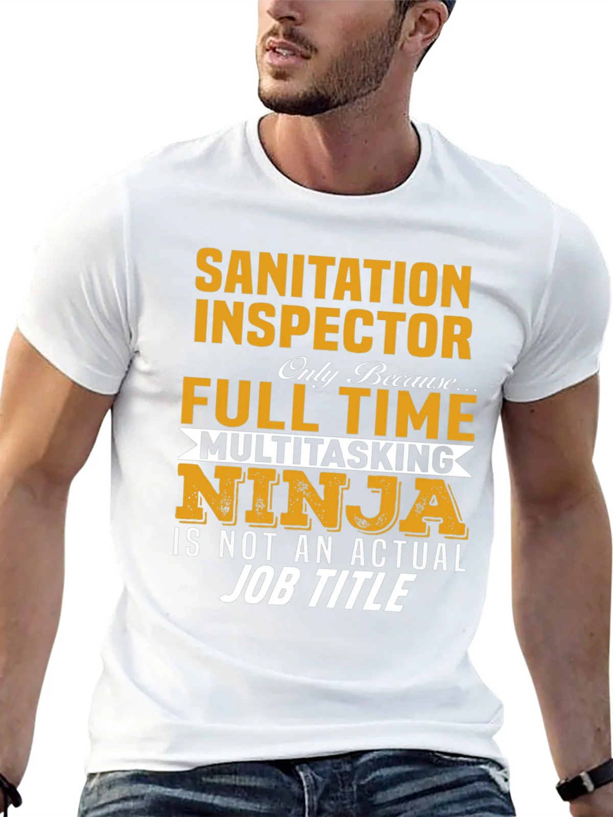 Sanitation Inspector T-Shirt Multitasking Ninja Job product image 12