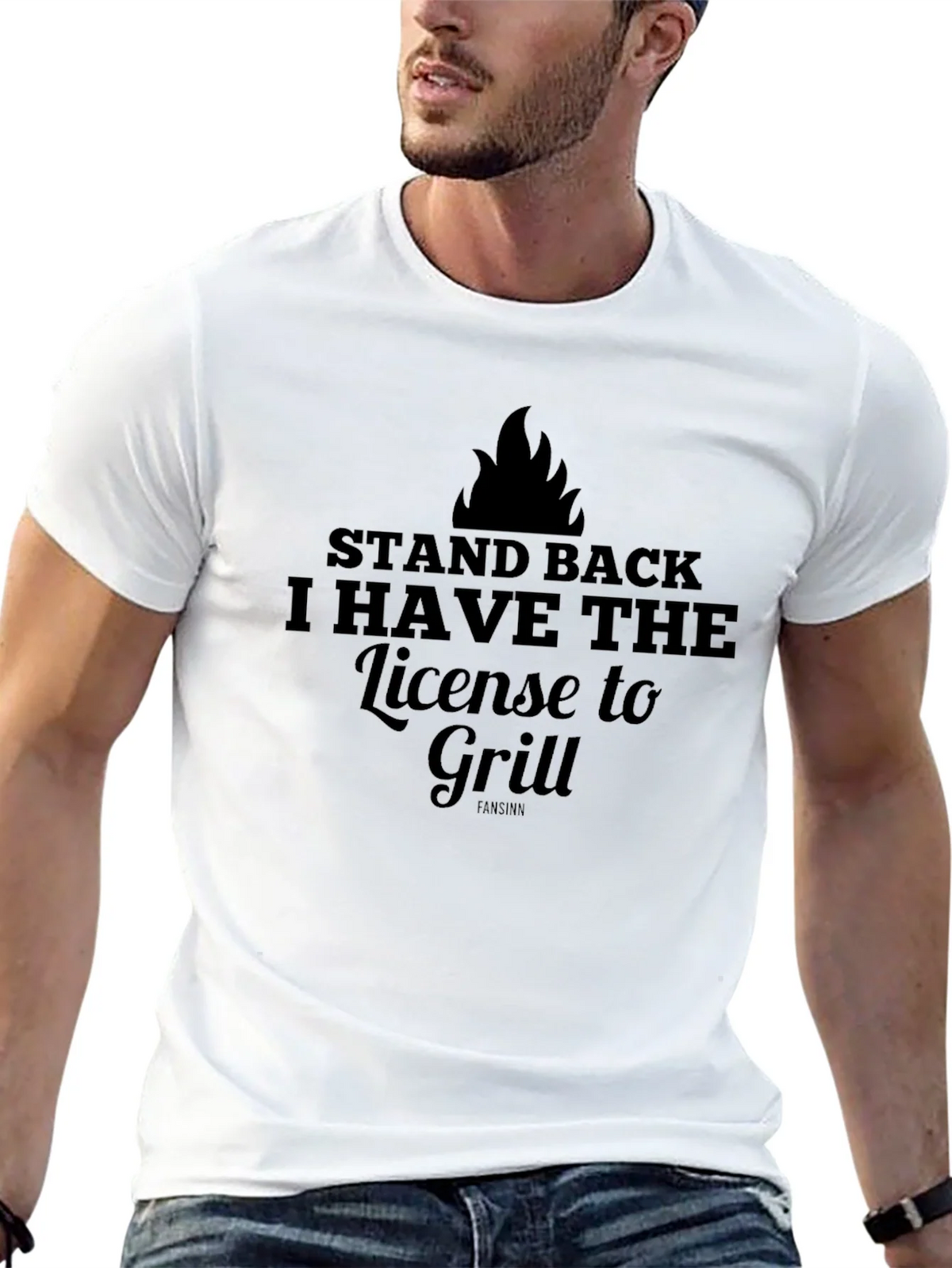 I Have the License to Grill T-Shirt product image 12