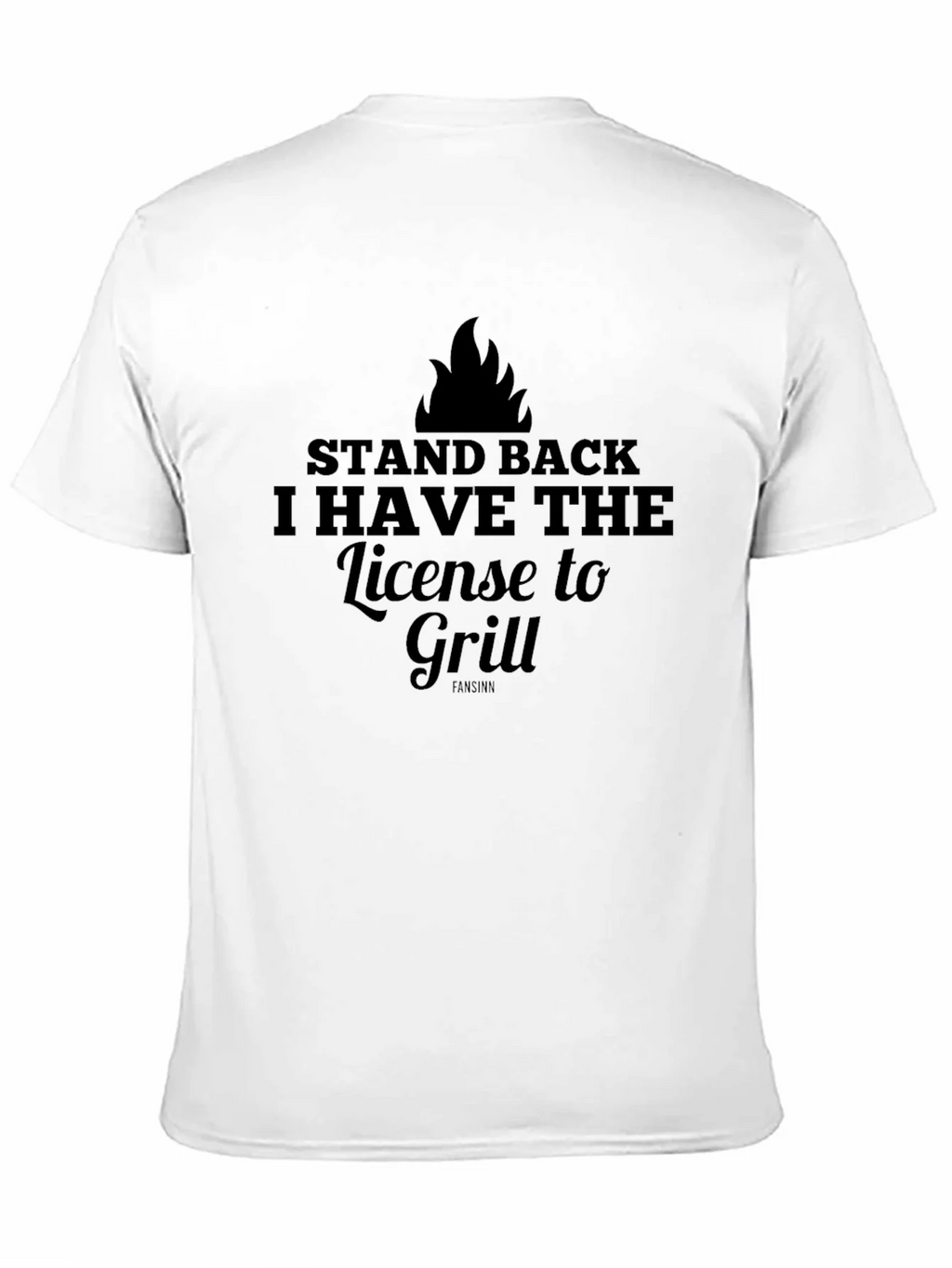 I Have the License to Grill T-Shirt product image 10