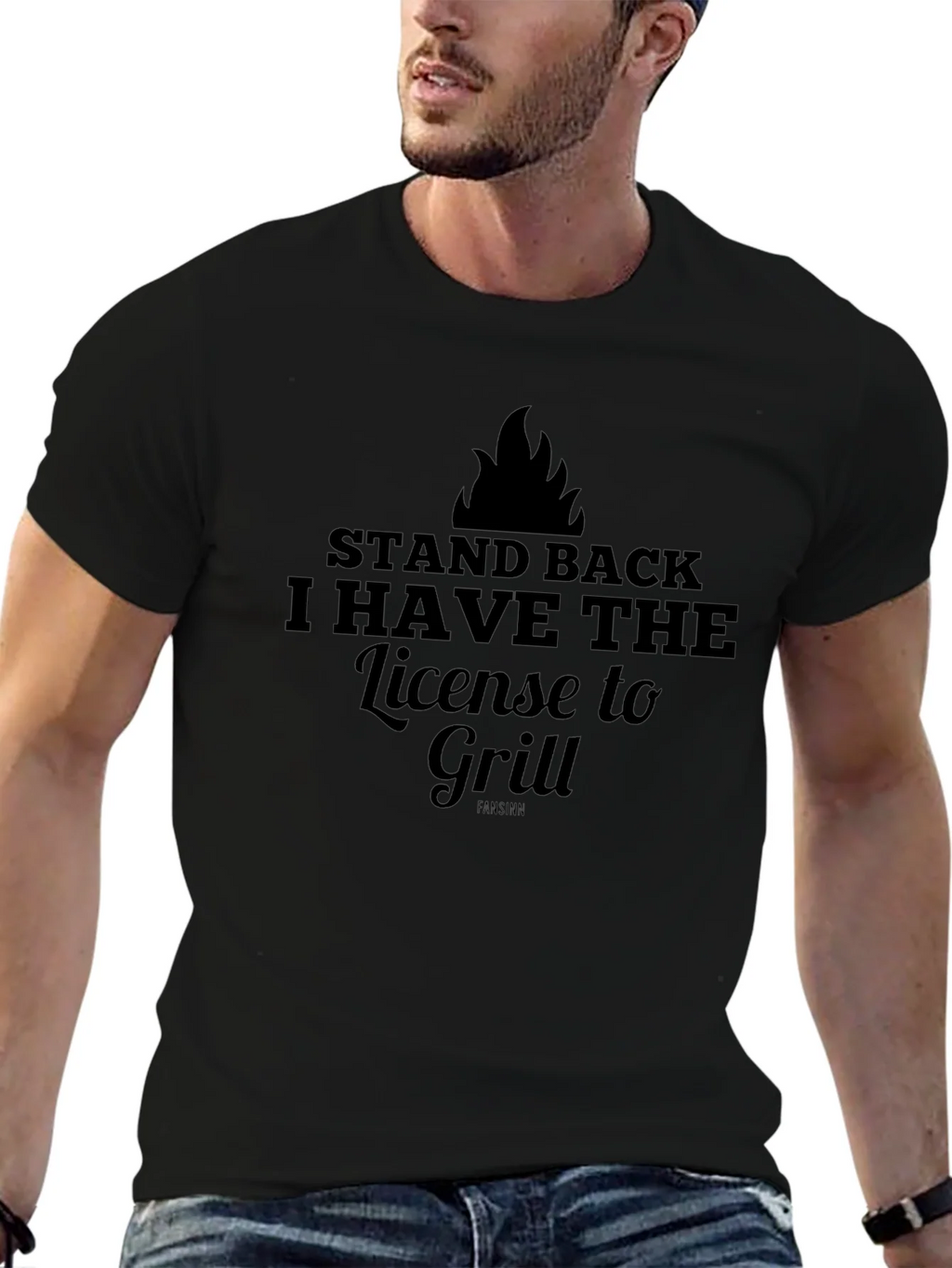 I Have the License to Grill T-Shirt product image 6