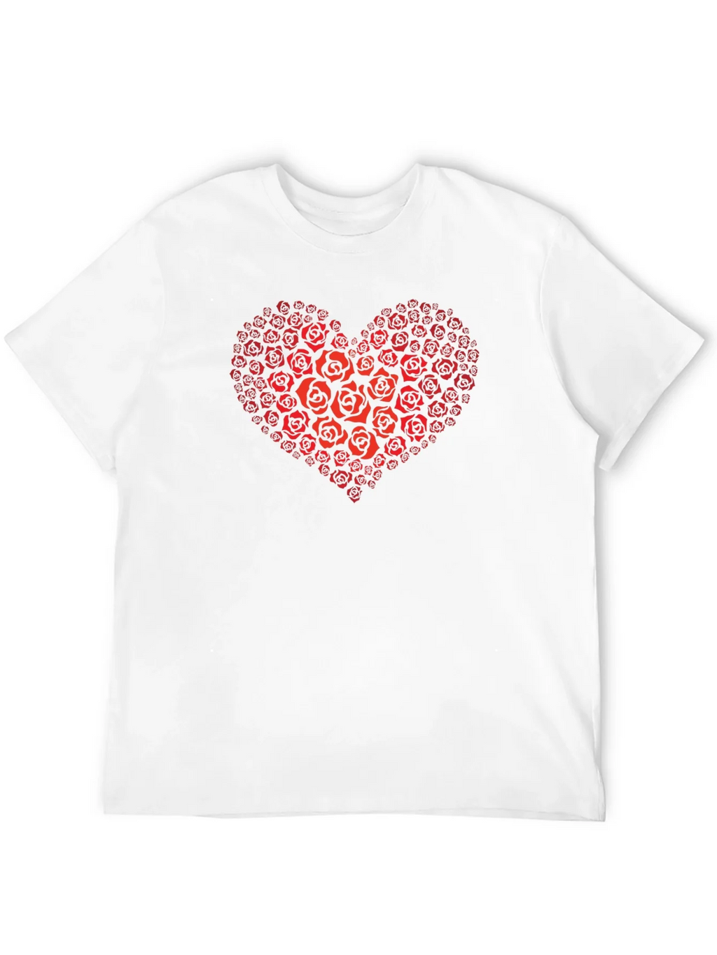 Heart of Roses Graphic T-Shirt - Black product image 11
