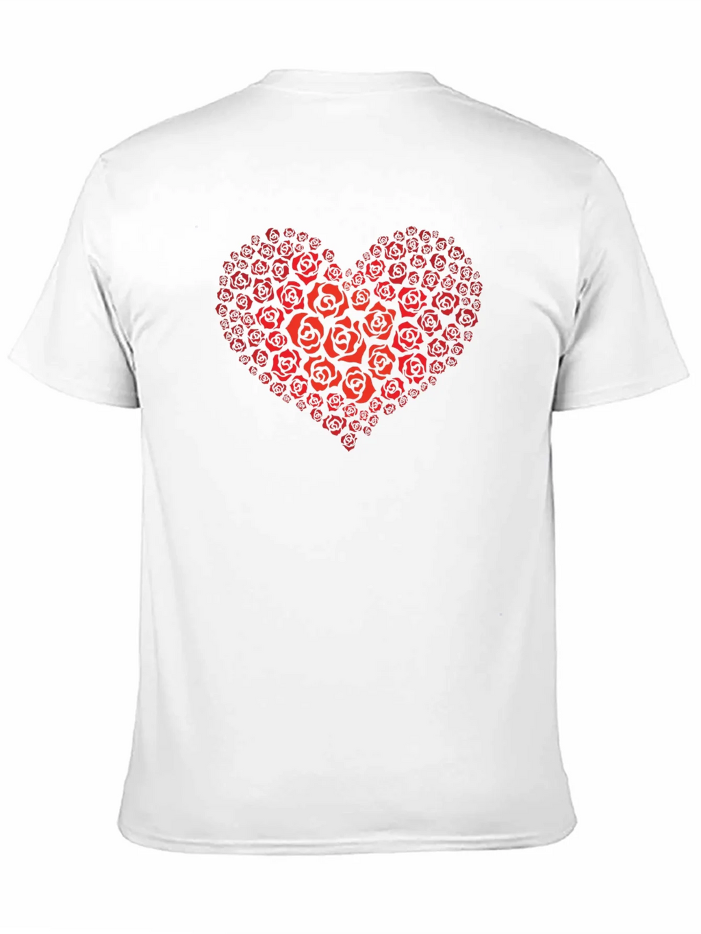 Heart of Roses Graphic T-Shirt - Black product image 10