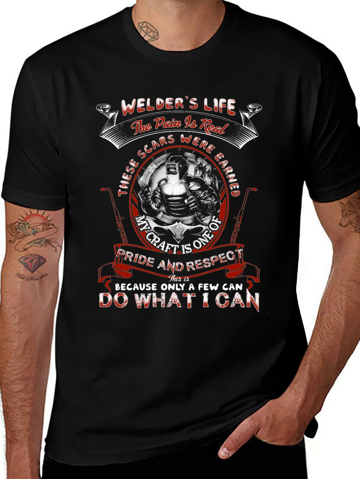 Welders Life T-Shirt - Pride & Respect product image 1