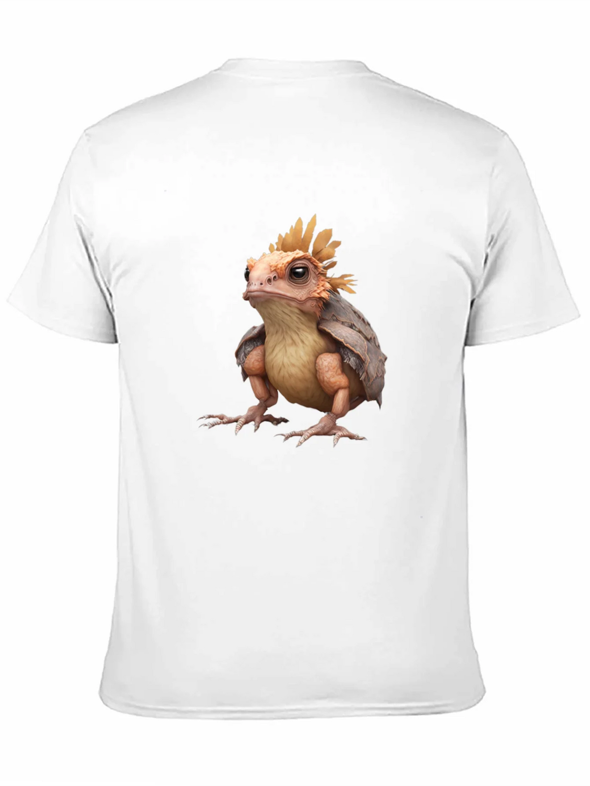 Frog-Turtle Creature Black T-Shirt product image 10