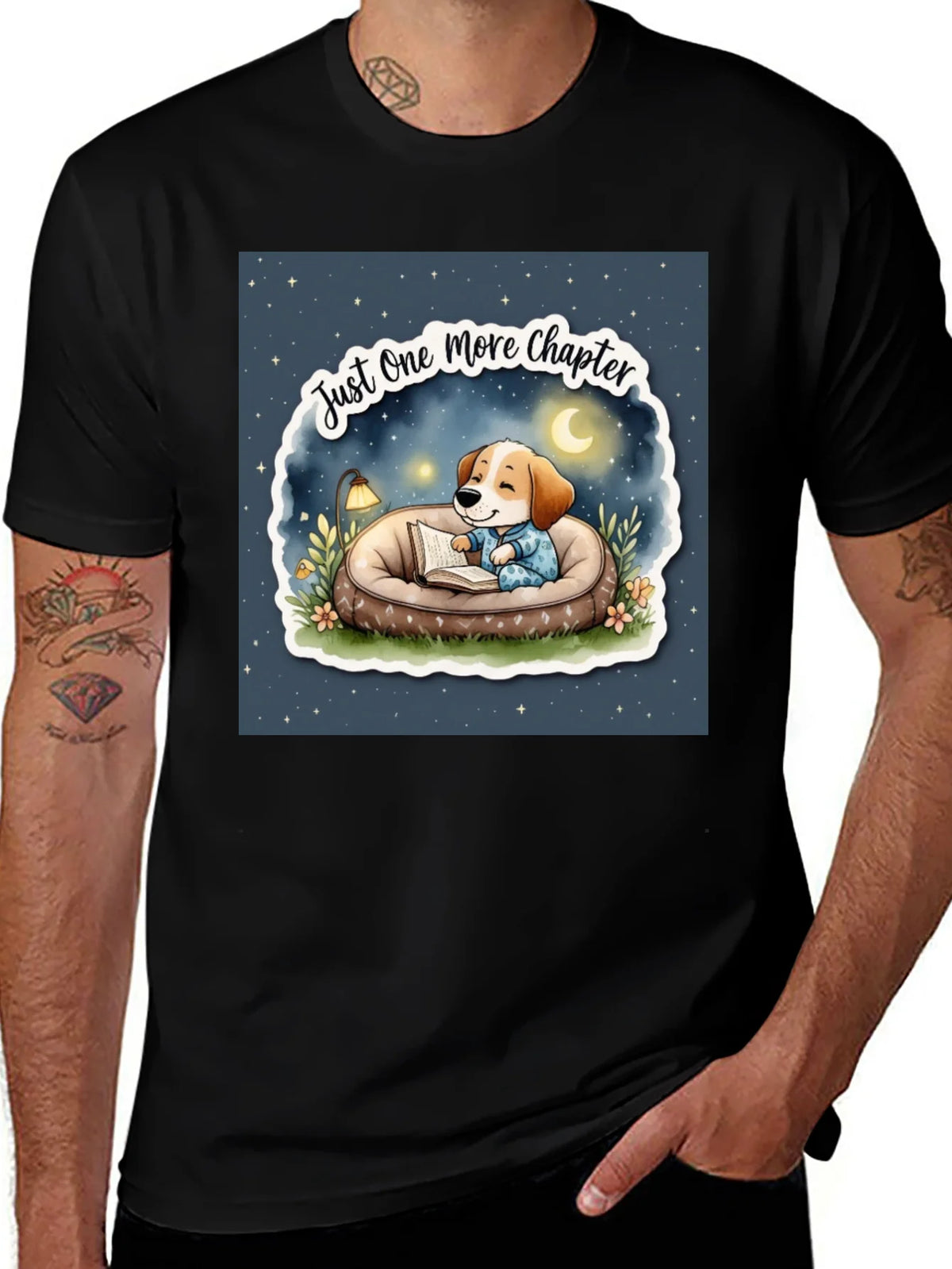 Just One More Chapter T-Shirt - Dog Lovers Tee product image 1