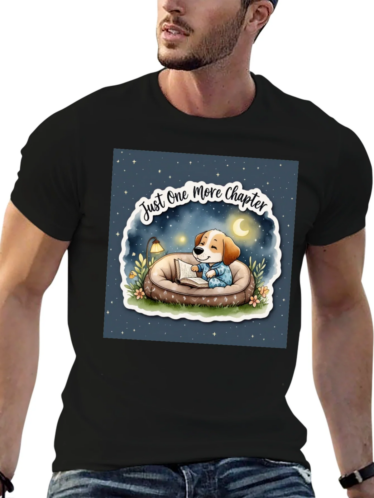 Just One More Chapter T-Shirt - Dog Lovers Tee product image 6