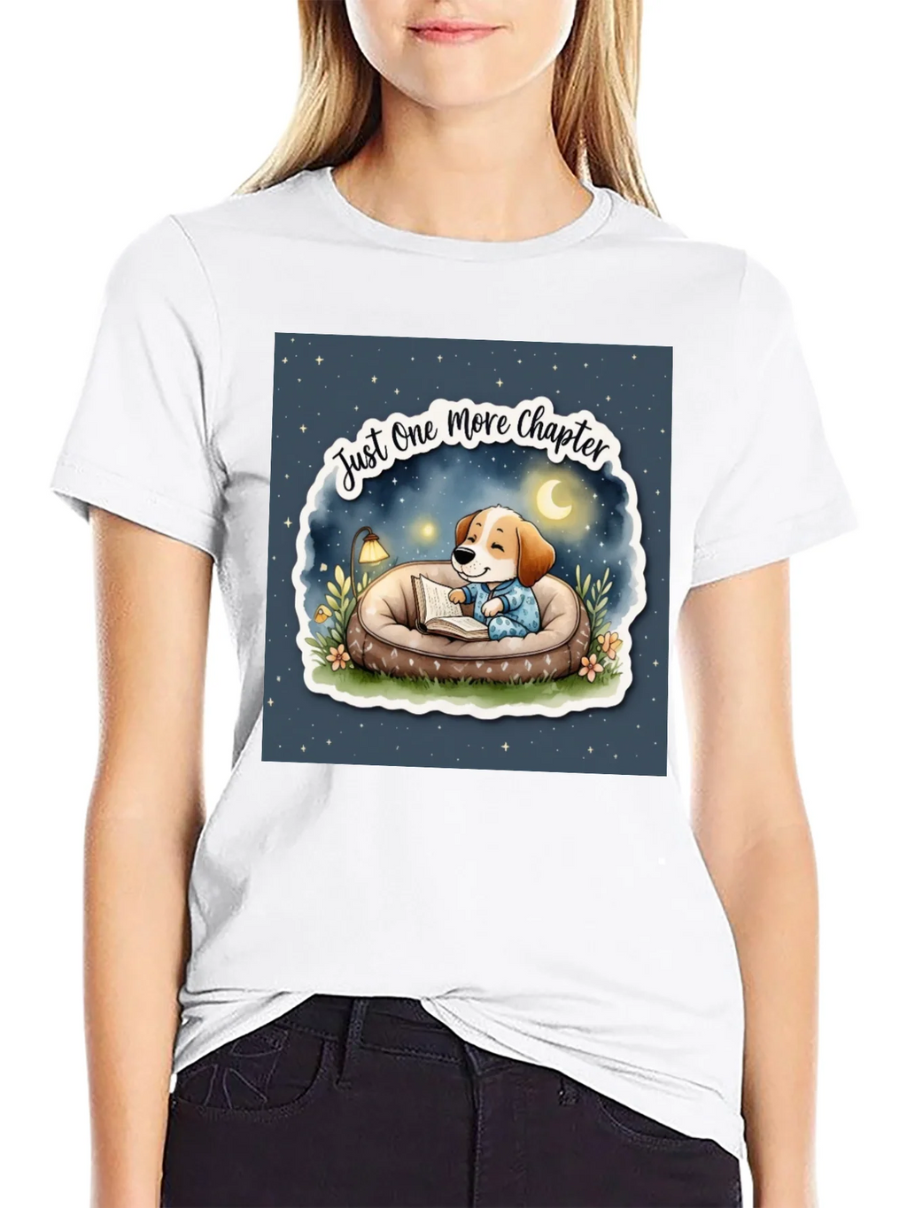 Just One More Chapter T-Shirt - Dog Lovers Tee product image 8