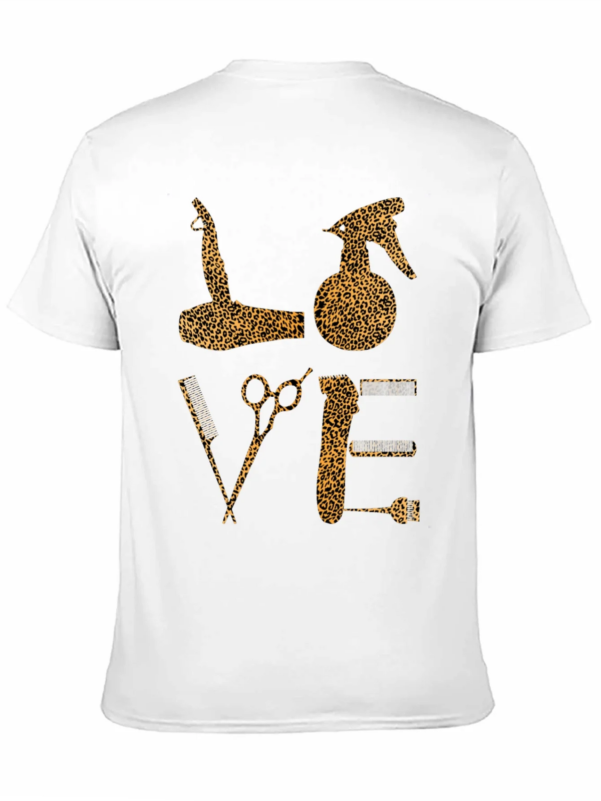 Leopard Print Barber Love T-Shirt product image 10