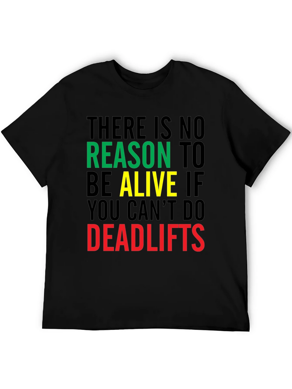 Deadlifts Motivation Graphic Tee - Gym Workout T-Shirt product image 5
