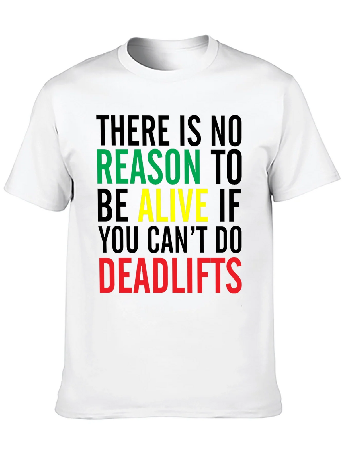 Deadlifts Motivation Graphic Tee - Gym Workout T-Shirt product image 9