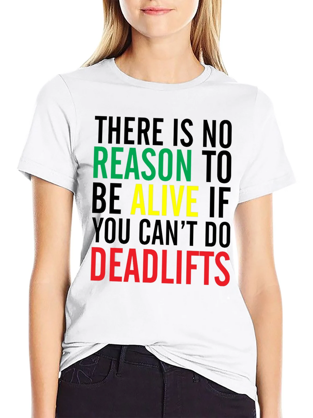 Deadlifts Motivation Graphic Tee - Gym Workout T-Shirt product image 8