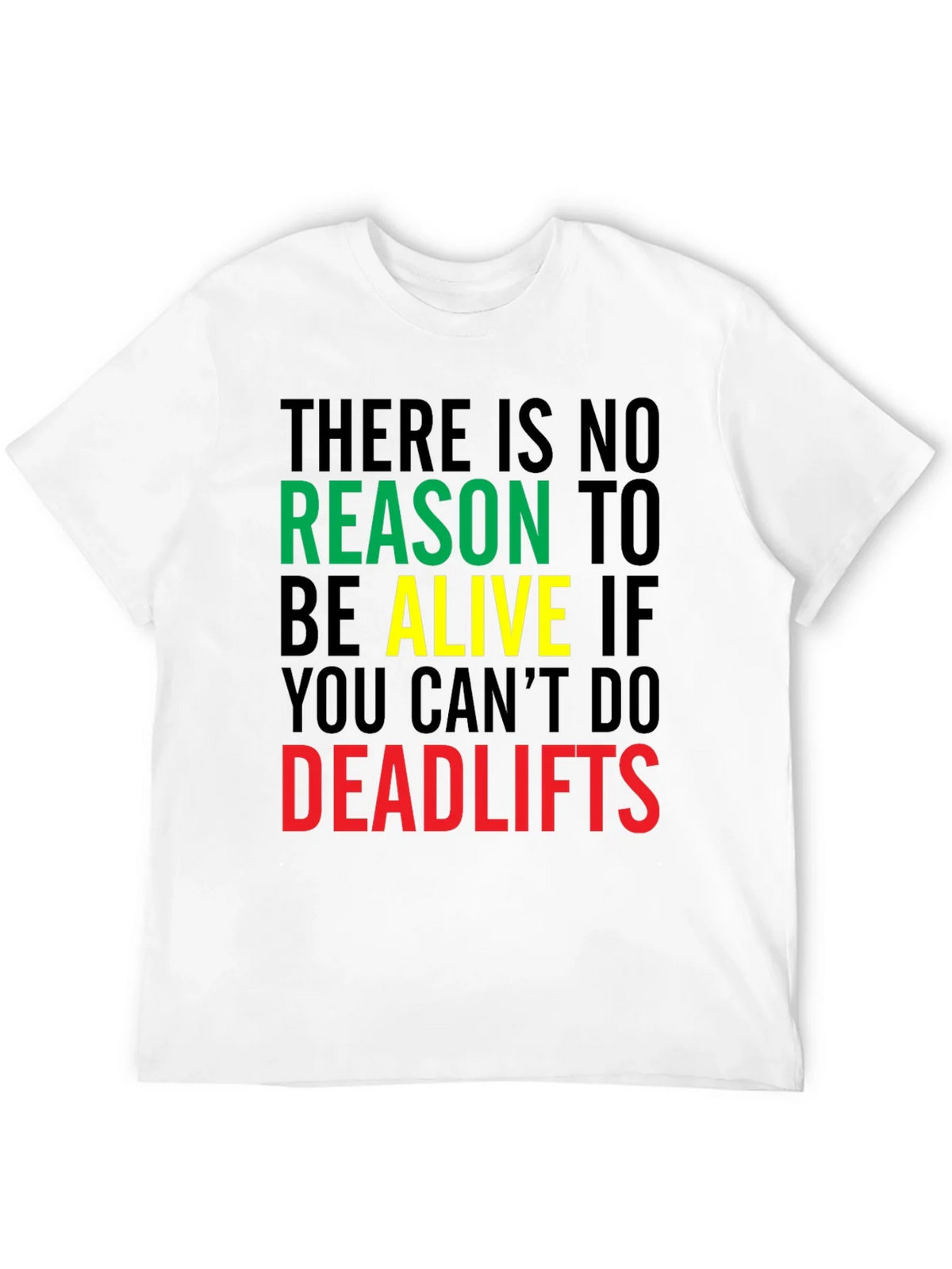Deadlifts Motivation Graphic Tee - Gym Workout T-Shirt product image 11