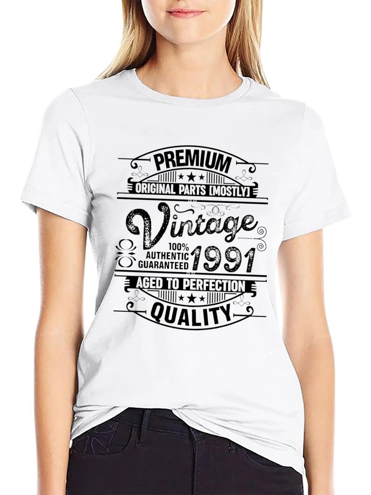 Vintage 1991 T-Shirt - Premium Quality Authentic product image 8