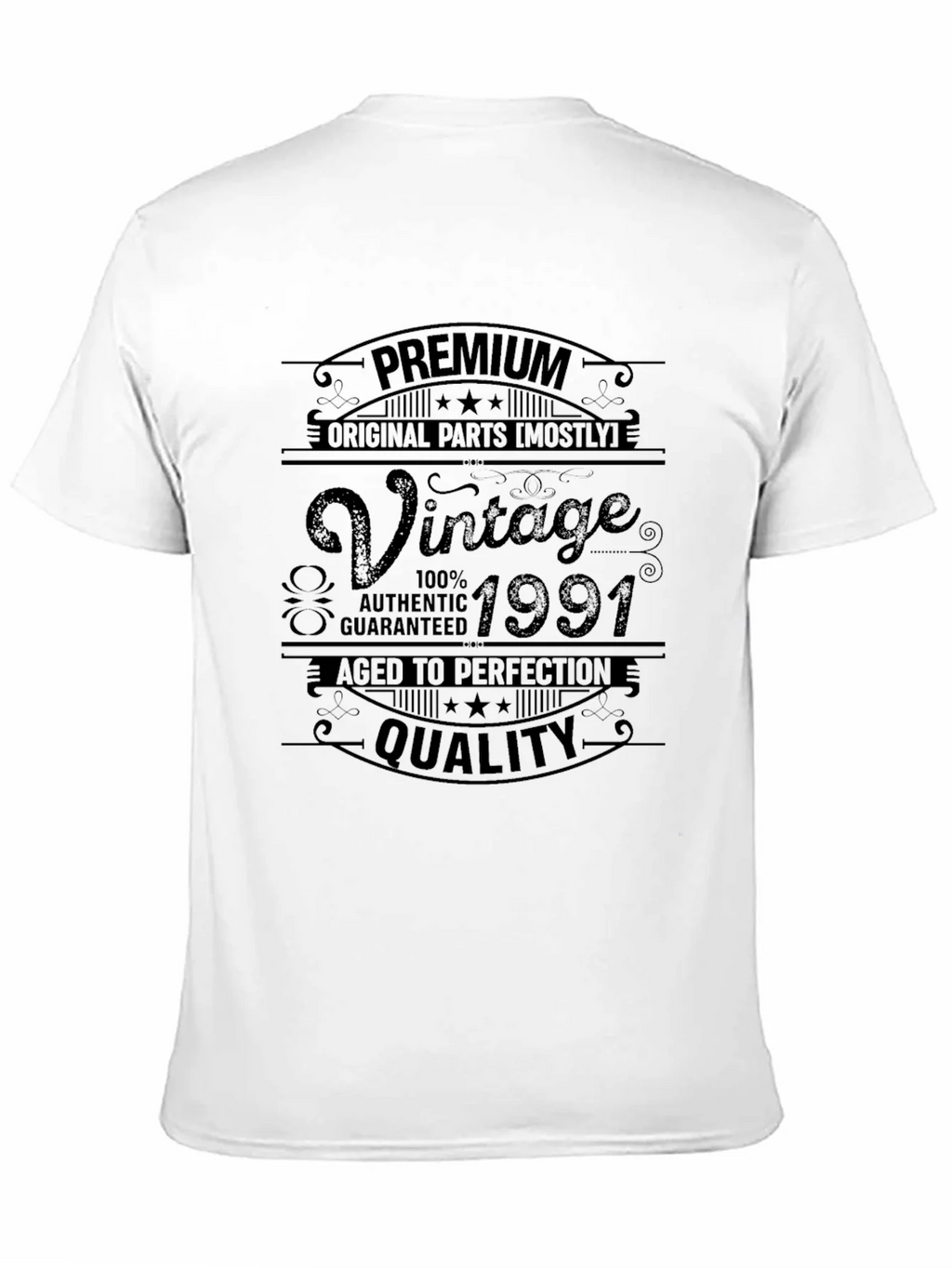 Vintage 1991 T-Shirt - Premium Quality Authentic product image 10