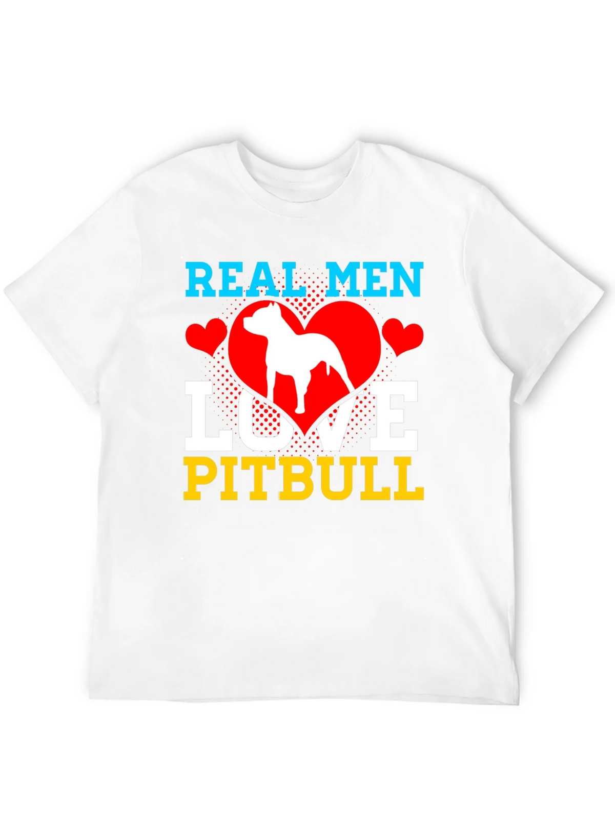 Real Men Love Pitbull T-Shirt product image 11