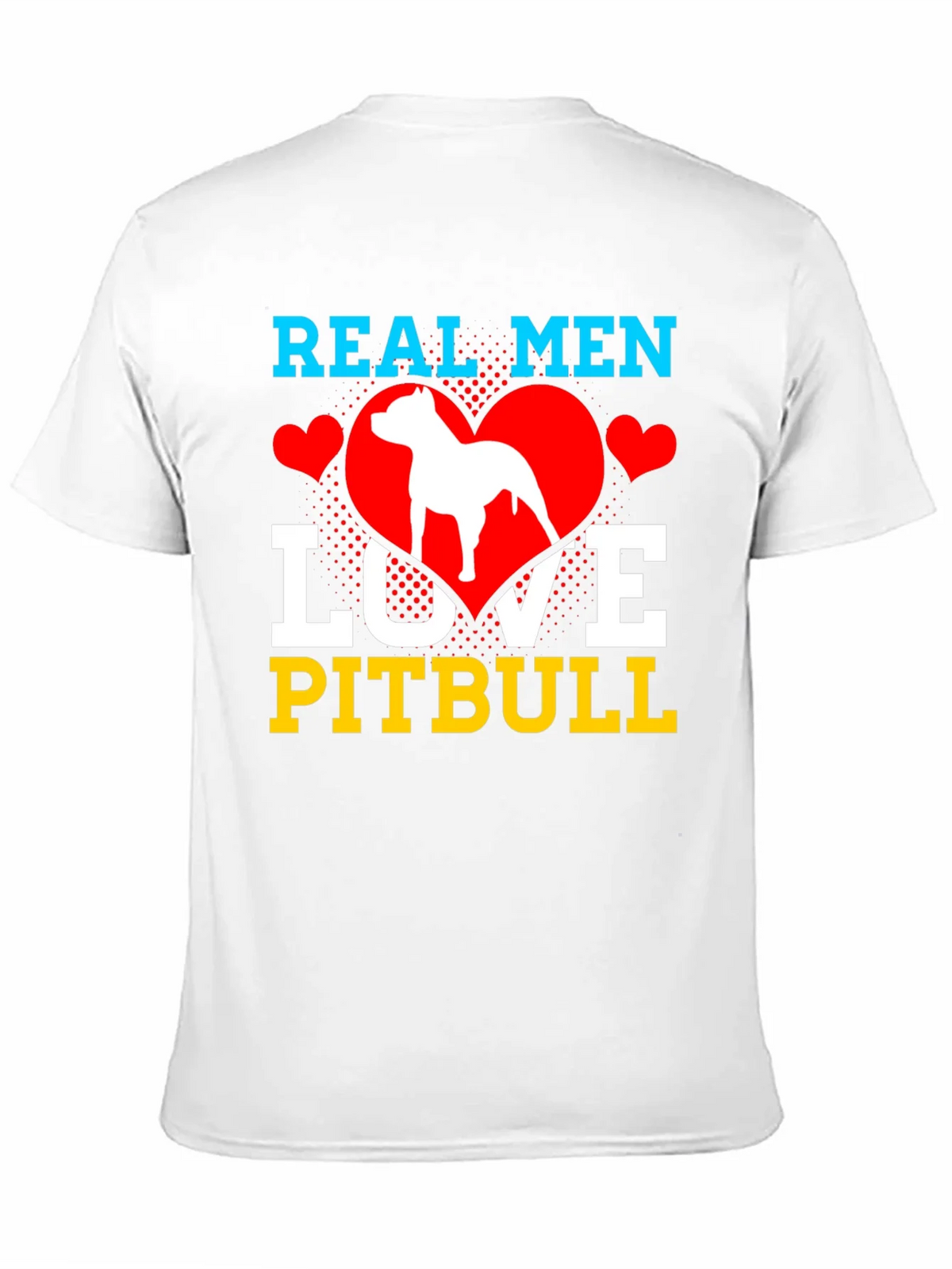 Real Men Love Pitbull T-Shirt product image 10