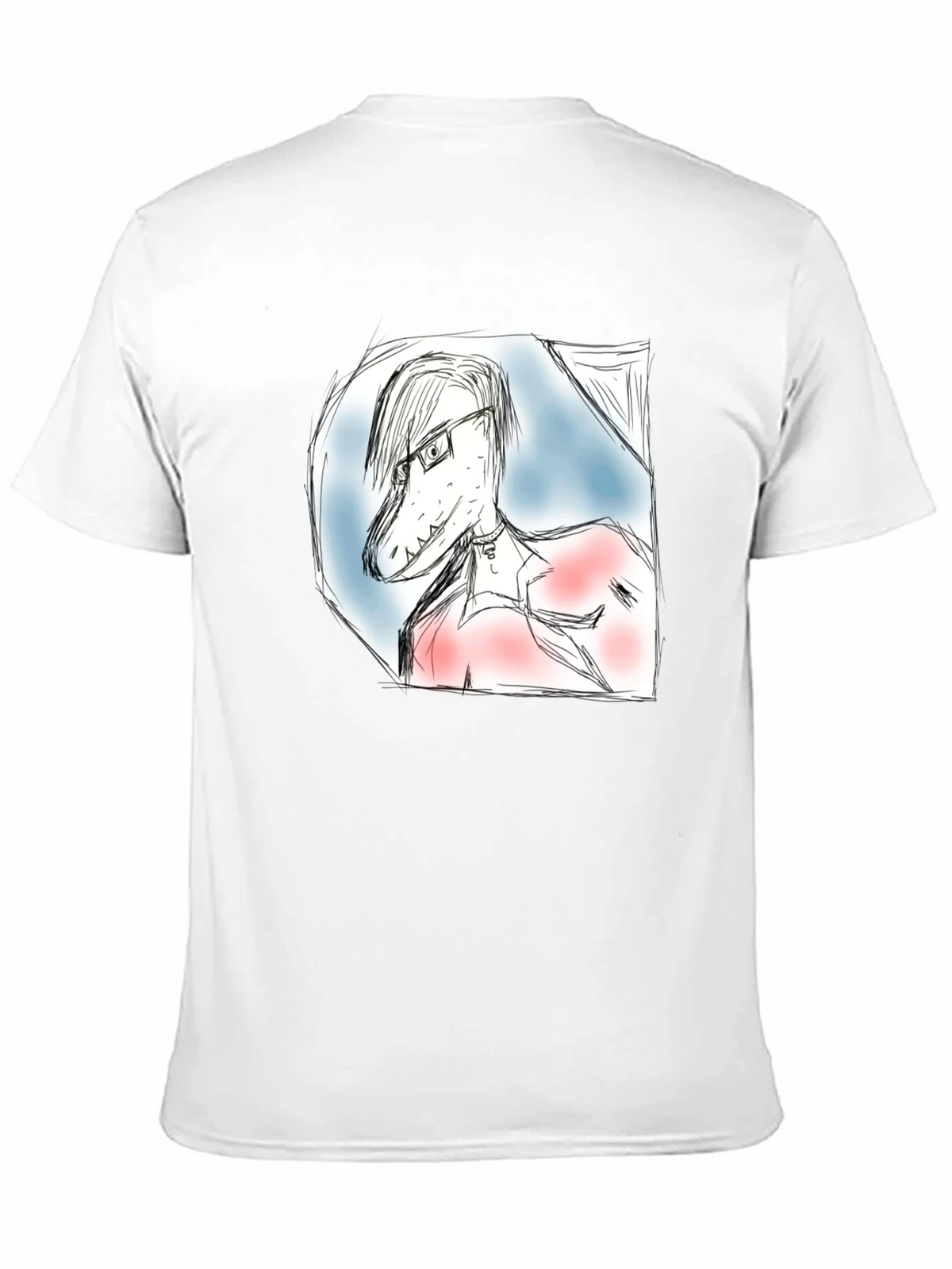 Dinosaur Sketch T-Shirt - Unique Graphic Tee product image 10