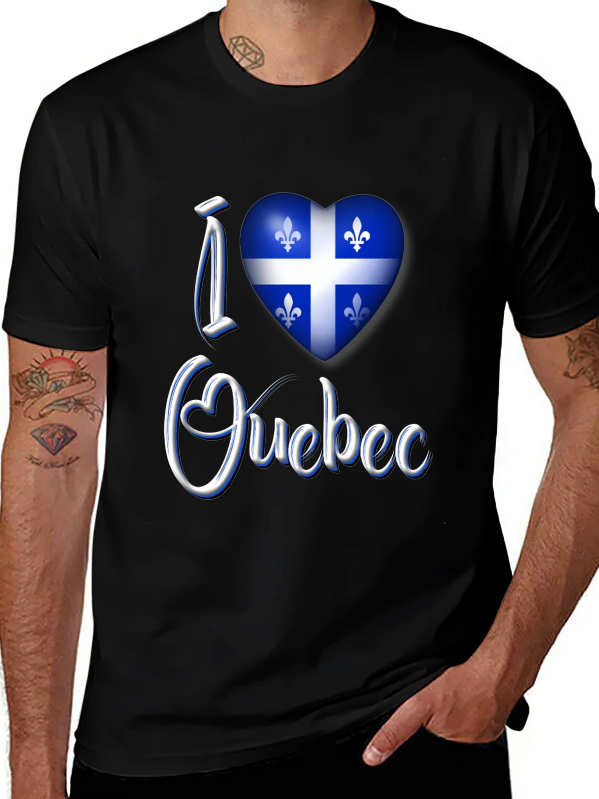 I Love Quebec T-Shirt product image 1