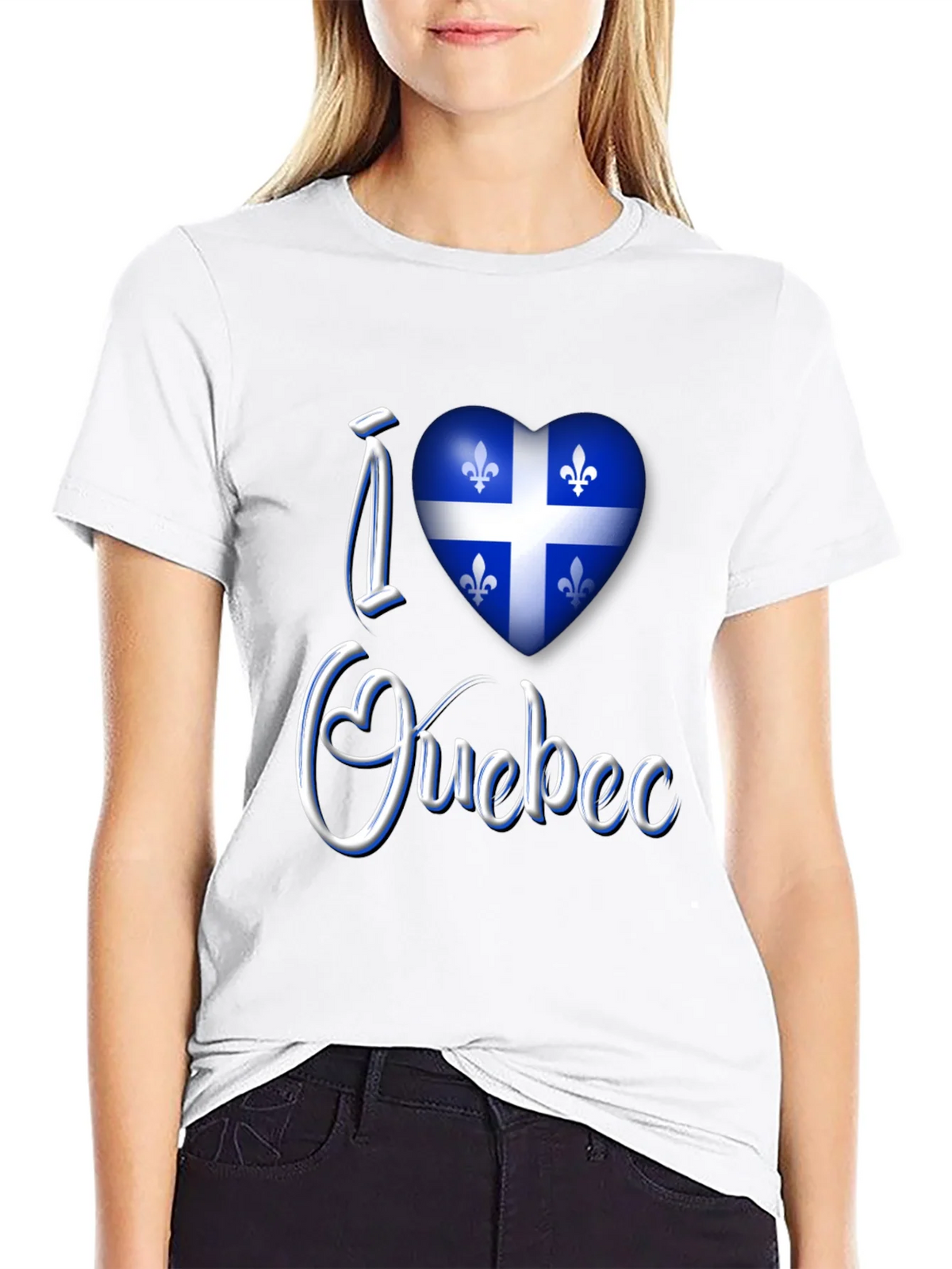 I Love Quebec T-Shirt product image 8