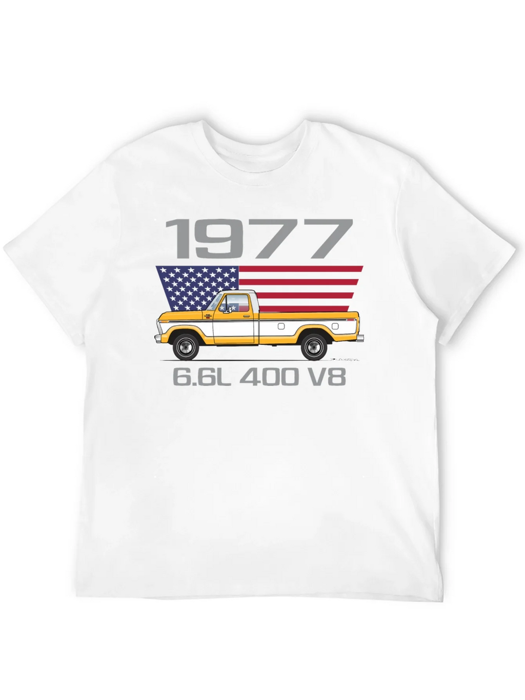1977 Truck T-Shirt - American Classic Pickup Tee product image 11